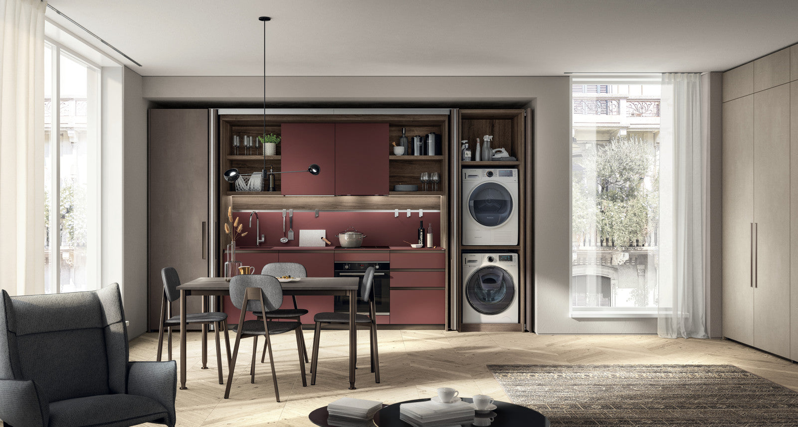 Кухня Scavolini Boxi
