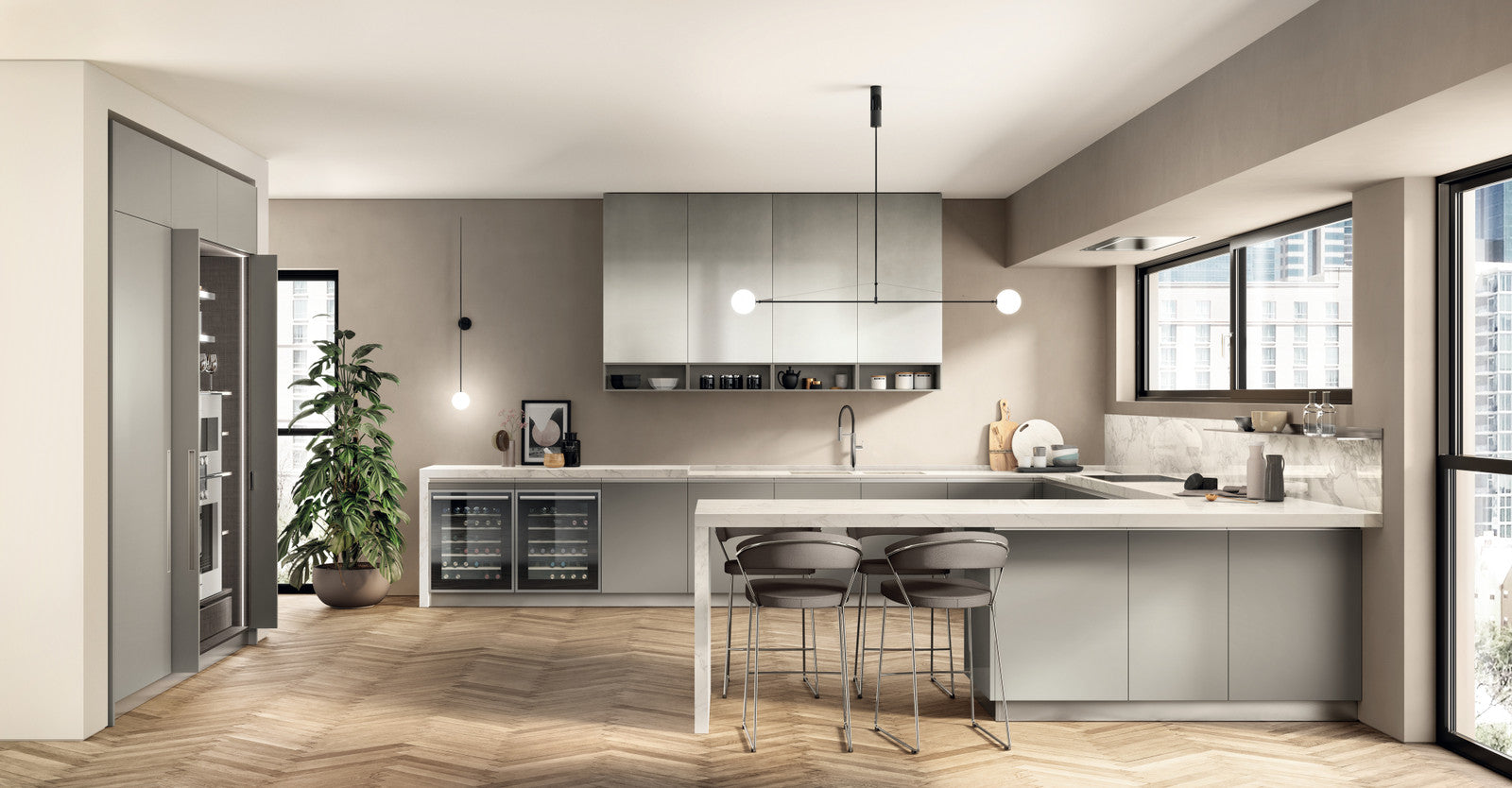 Кухня Scavolini Boxi