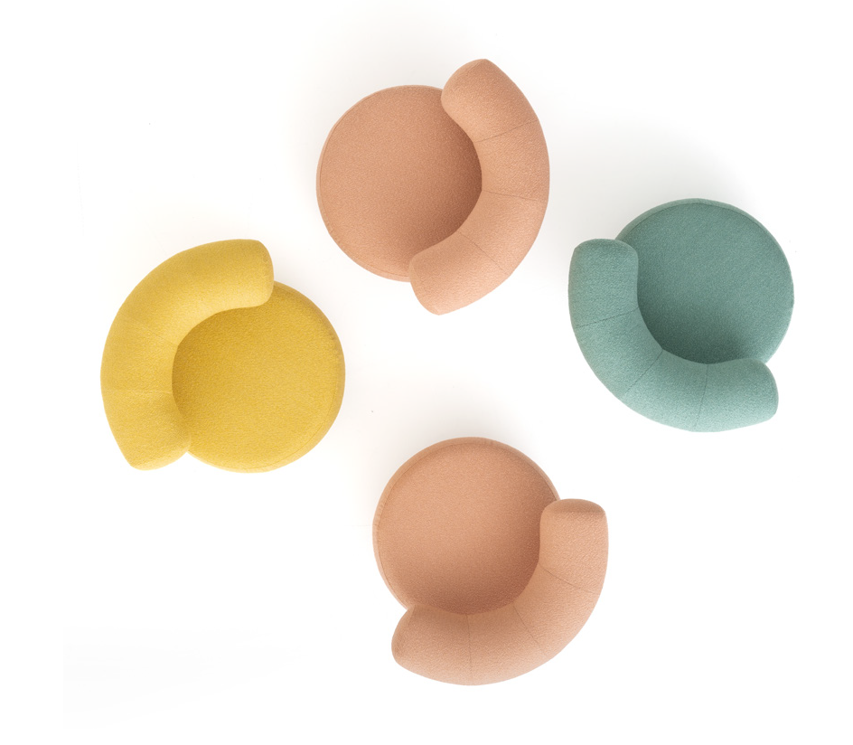 Кресло «Bon Bon Marshmallow» от серия Colorium