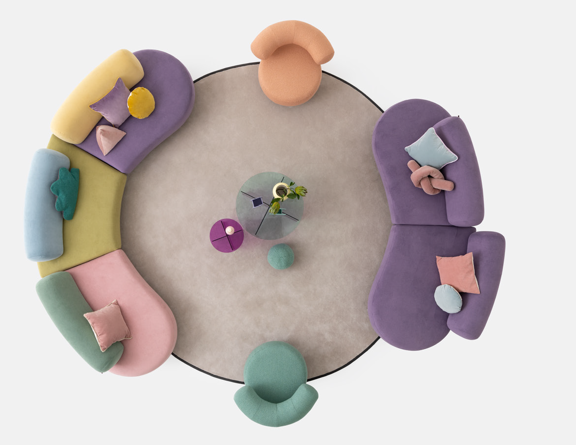 Кресло «Bon Bon Marshmallow» от серия Colorium