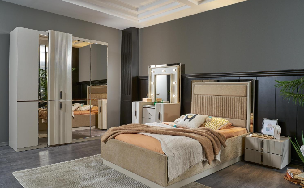 Тапицирано легло «Crea Teen» с място за съхранение, повдигащ механизъм