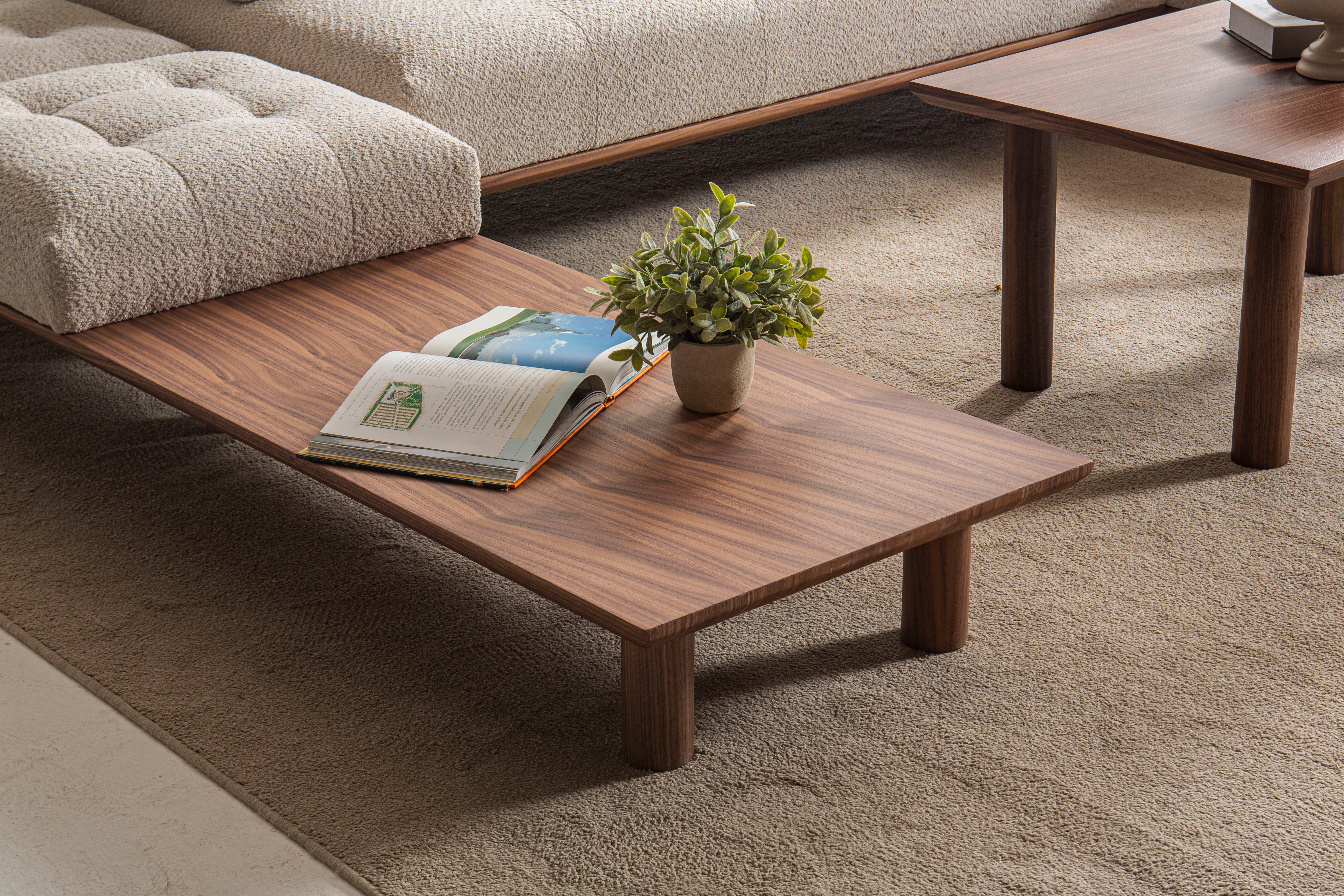 Модулен диван «Alacati» - 3 модула, лежанка, конзолна масичка