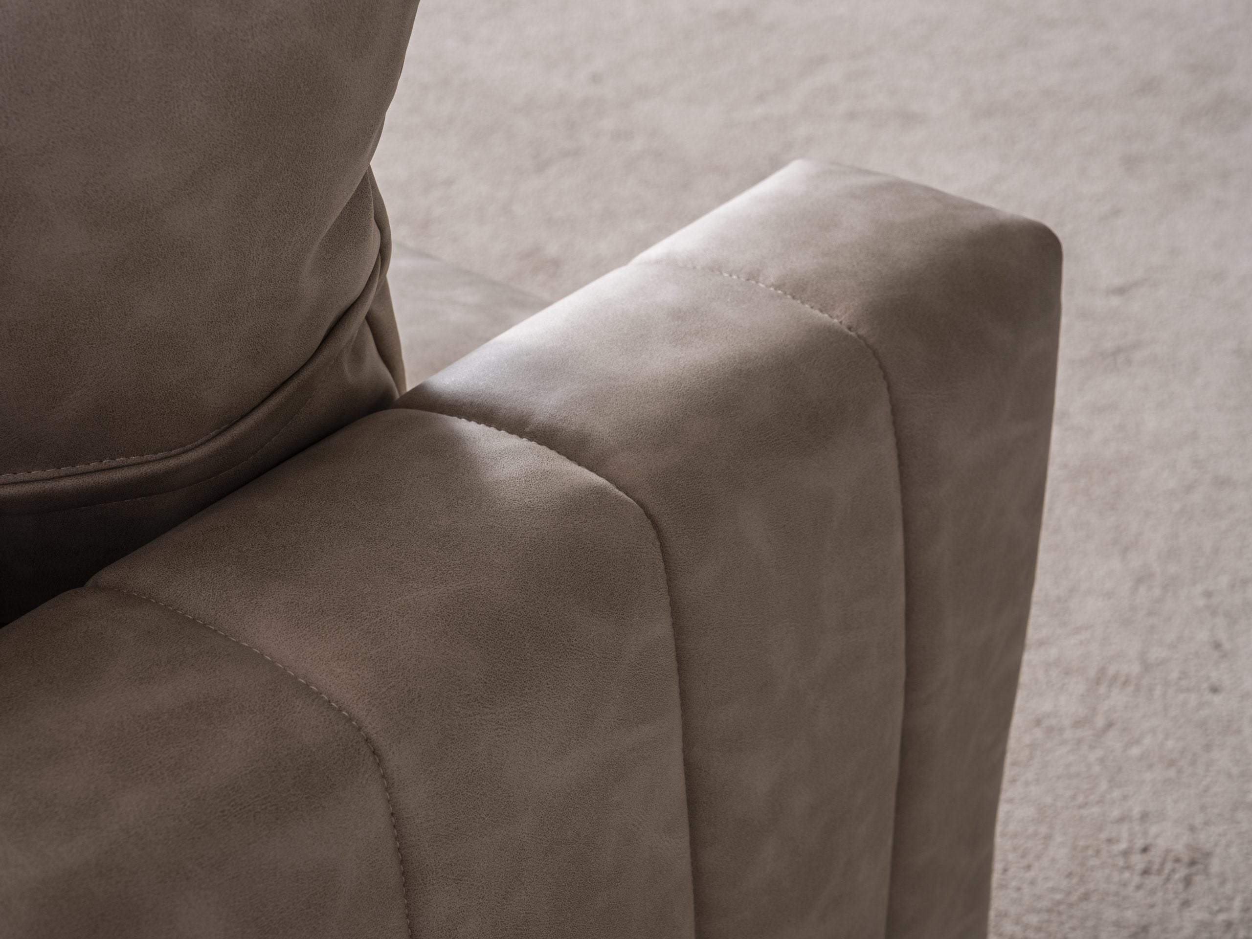 Триместен разтегателен диван - легло «Antik» + 2 декоративни възглавници, ширина 195см