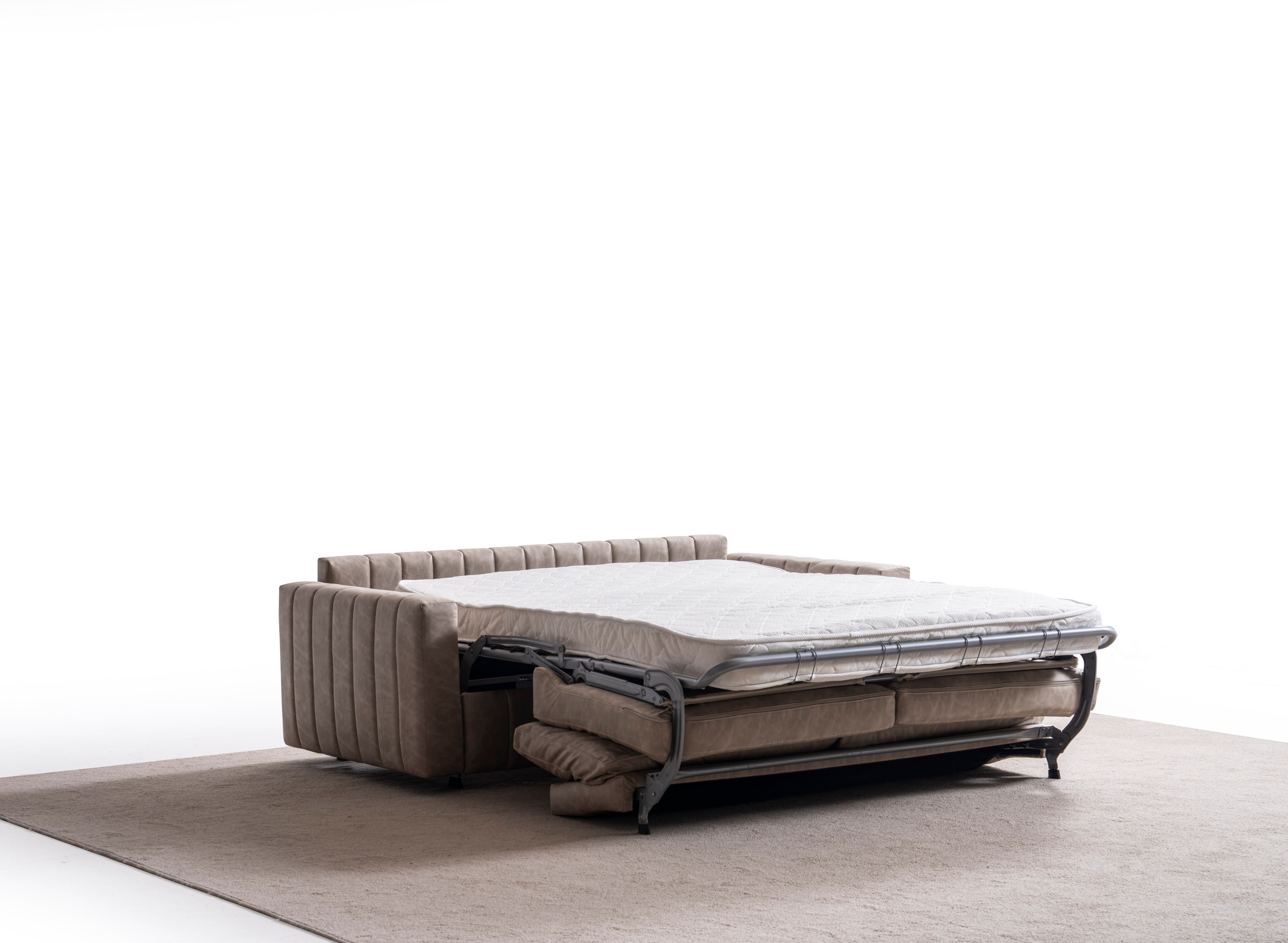 Триместен разтегателен диван - легло «Antik» + 2 декоративни възглавници, ширина 195см