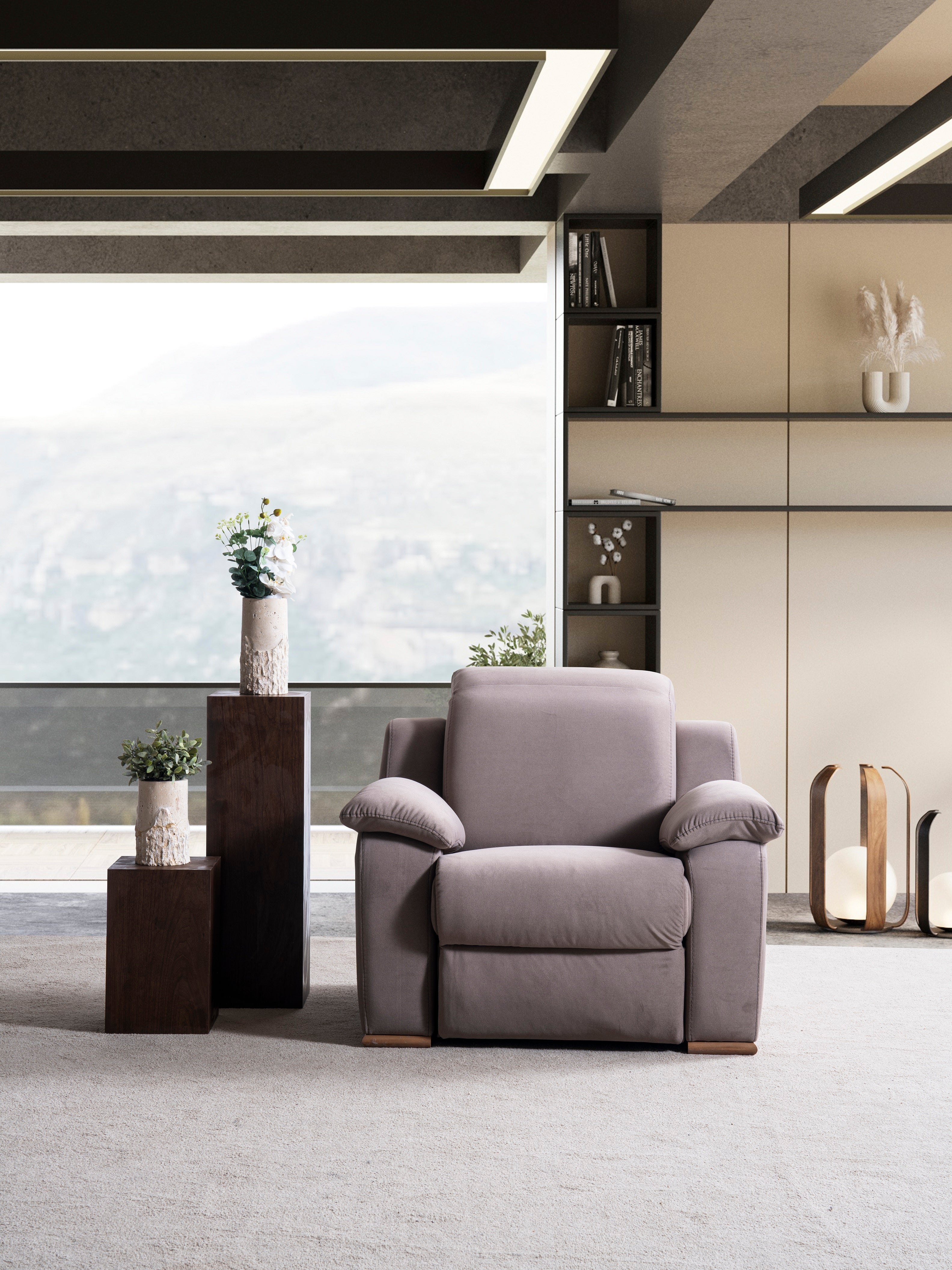 Кресло «Bambu» с електрически релакс механизъм