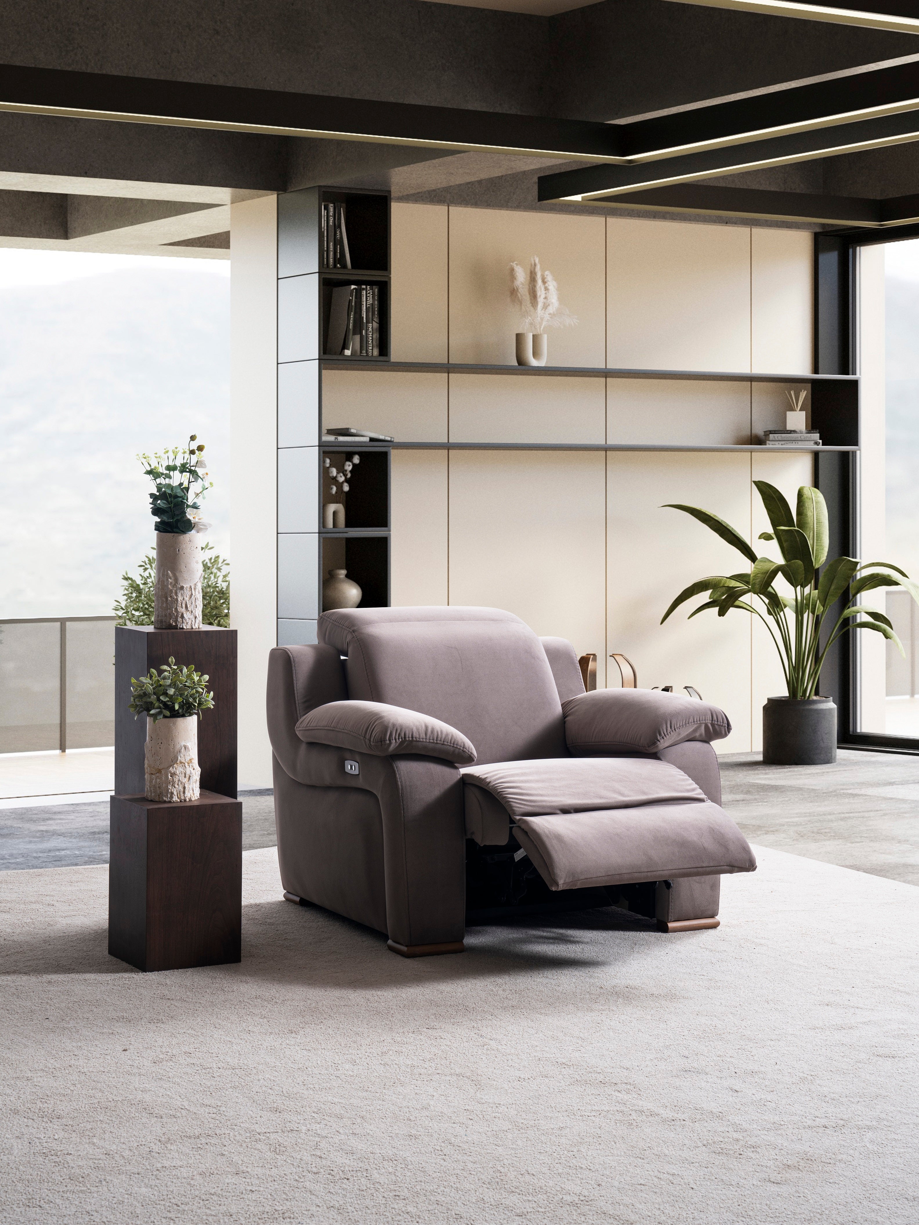 Кресло «Bambu» с електрически релакс механизъм