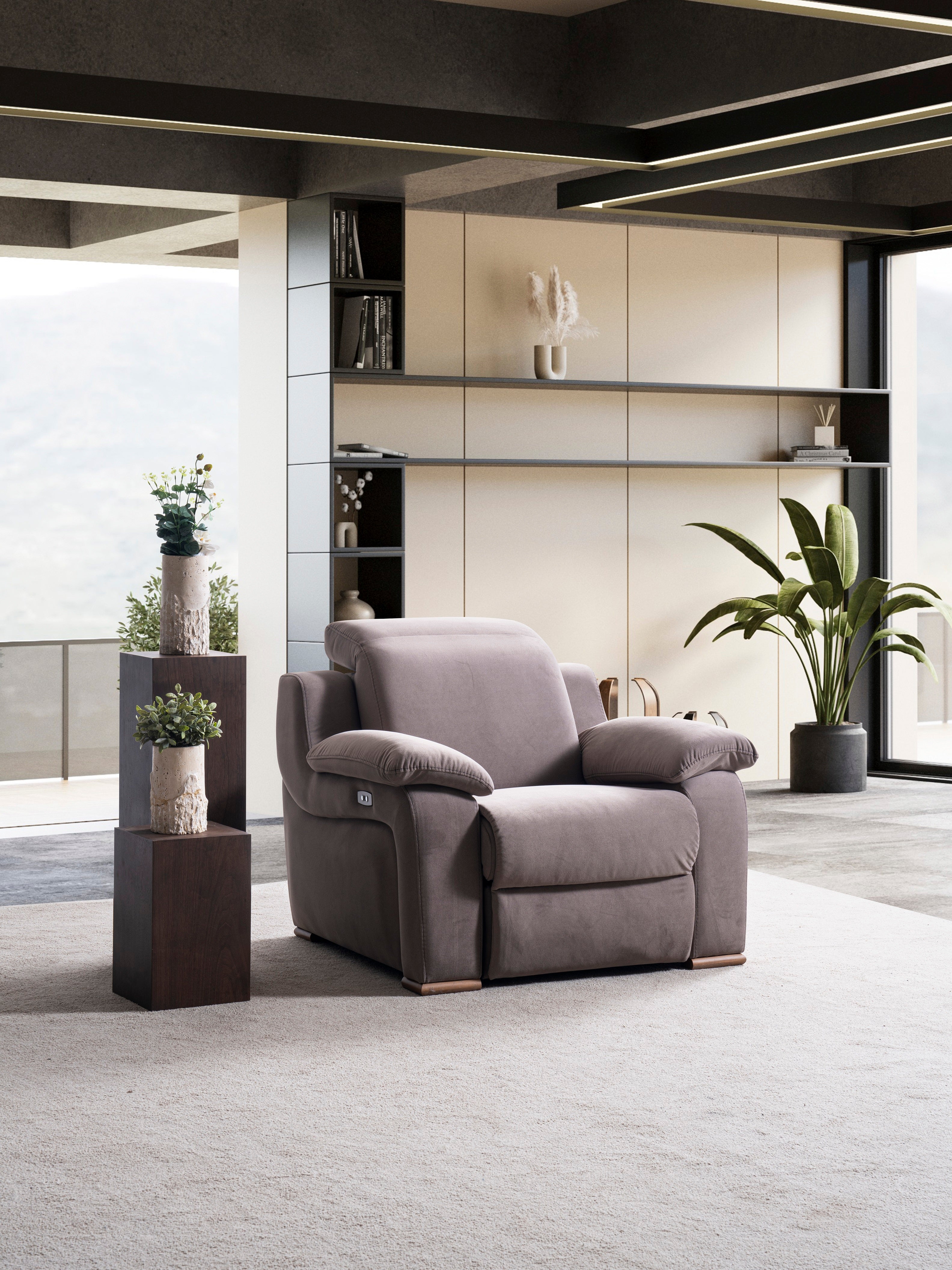 Кресло «Bambu» с електрически релакс механизъм