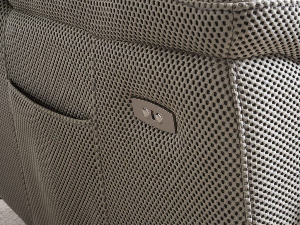 Кресло «Arsiyan» с електрически релакс механизъм, USB зарядна станция