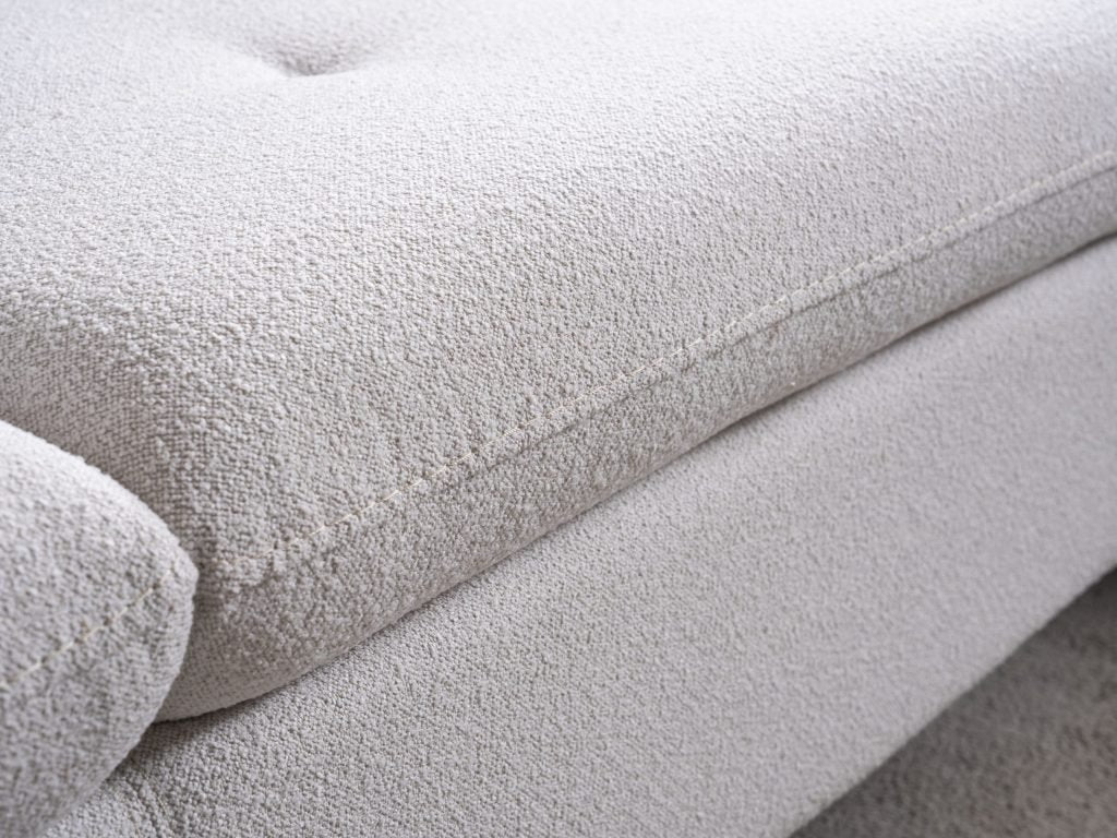 Ъглов разтегателен диван «Gizem» + електрически механизъм, USB зарядна станция, ширина 315см