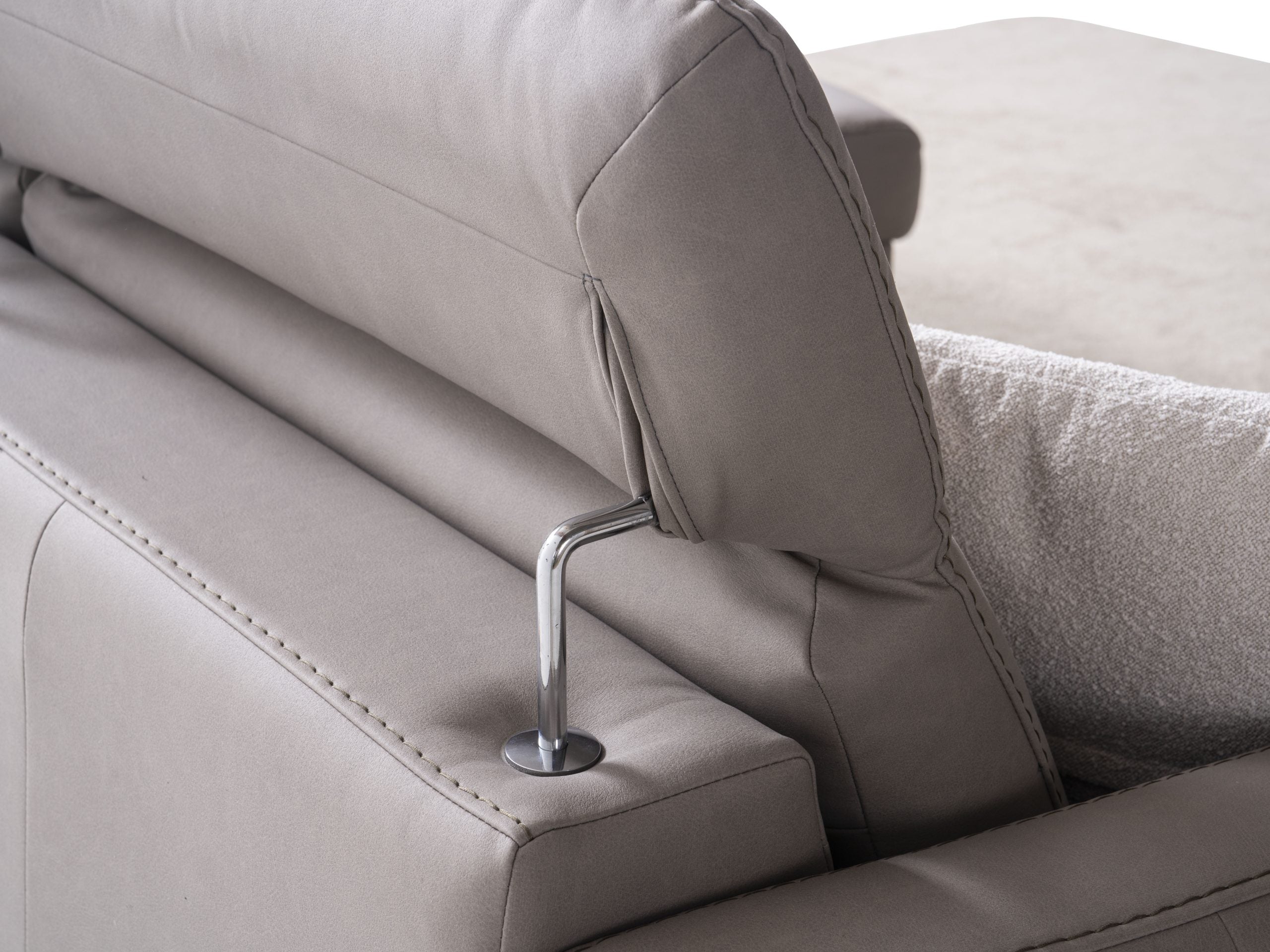 Ъглов разтегателен диван «Liman» + електрически механизъм, USB зарядна станция, ширина 270см