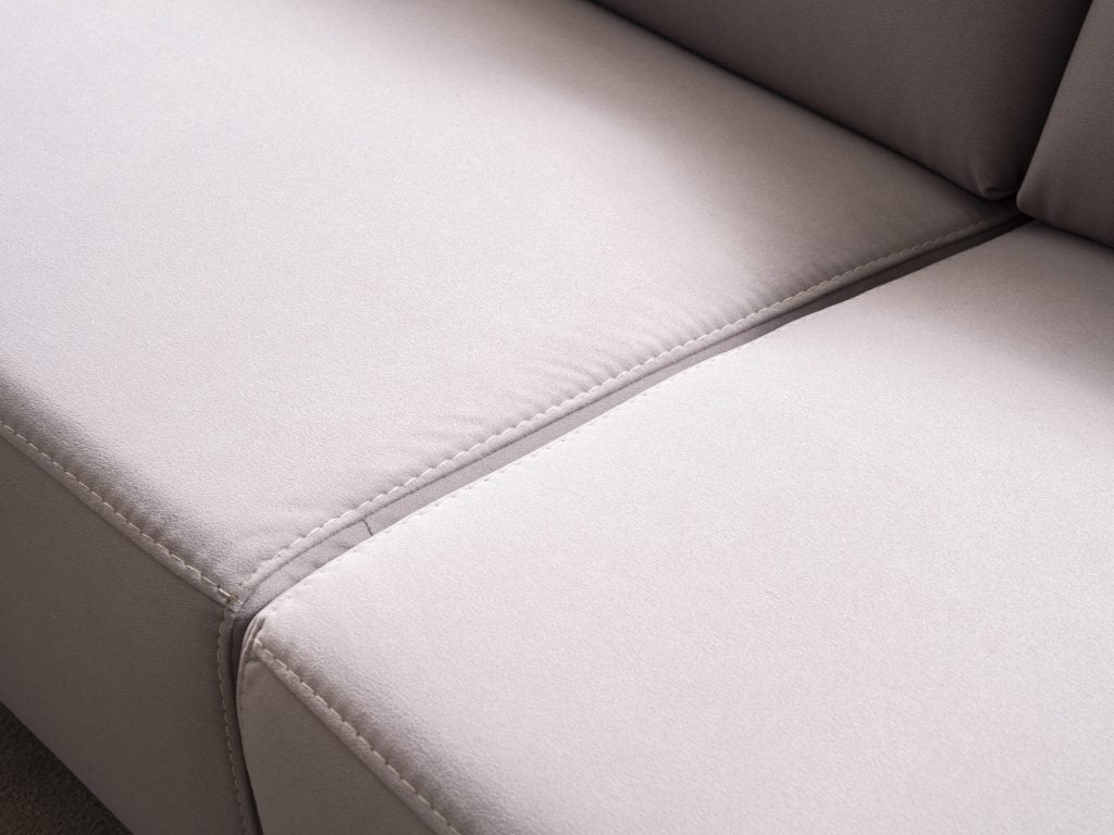 Ъглов разтегателен диван «Burgaz» + електрически механизъм, USB зарядна станция, ширина 370см