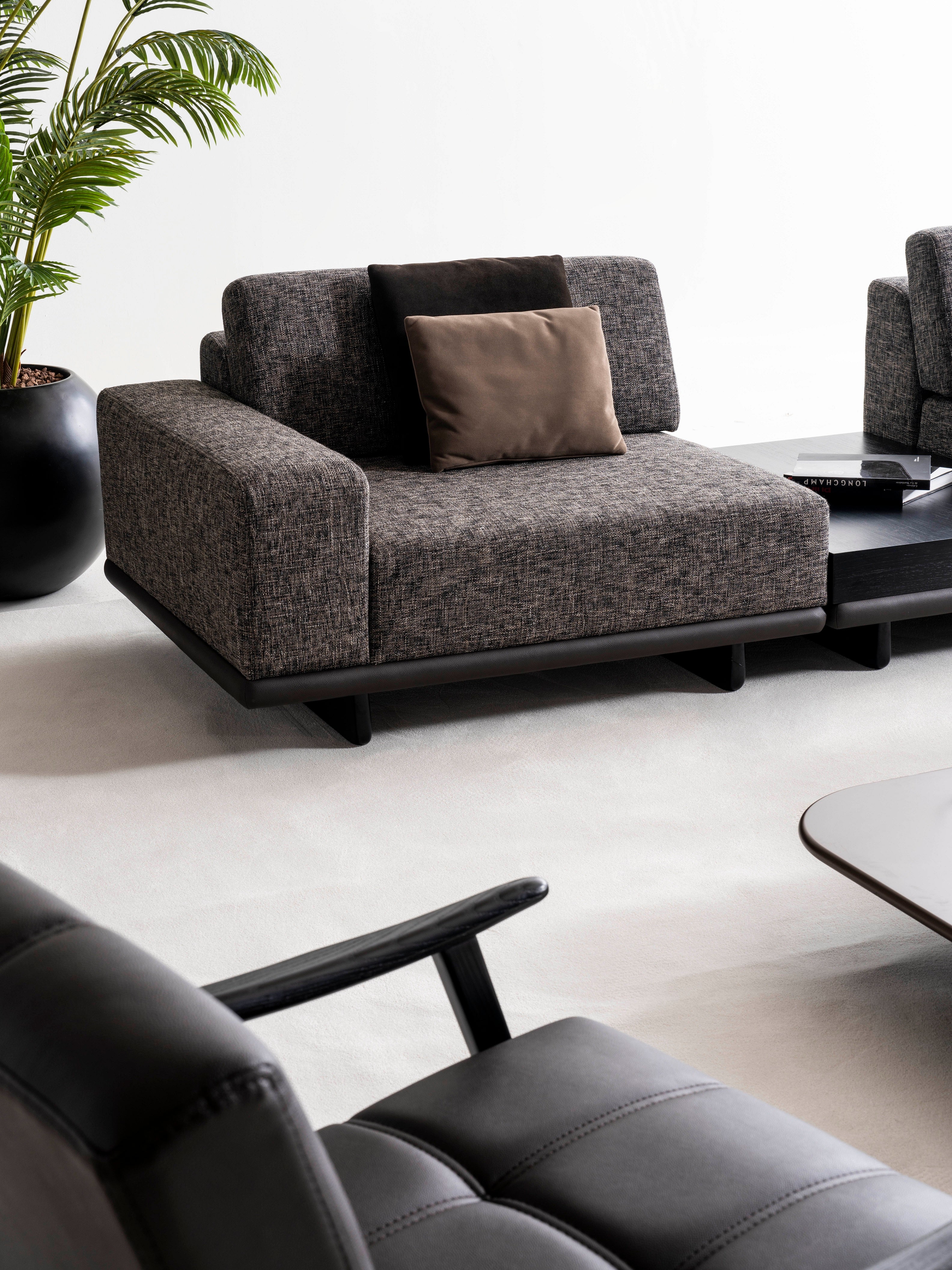 Модулен разтегателен диван «Exence» + конзолна масичка, лежанка