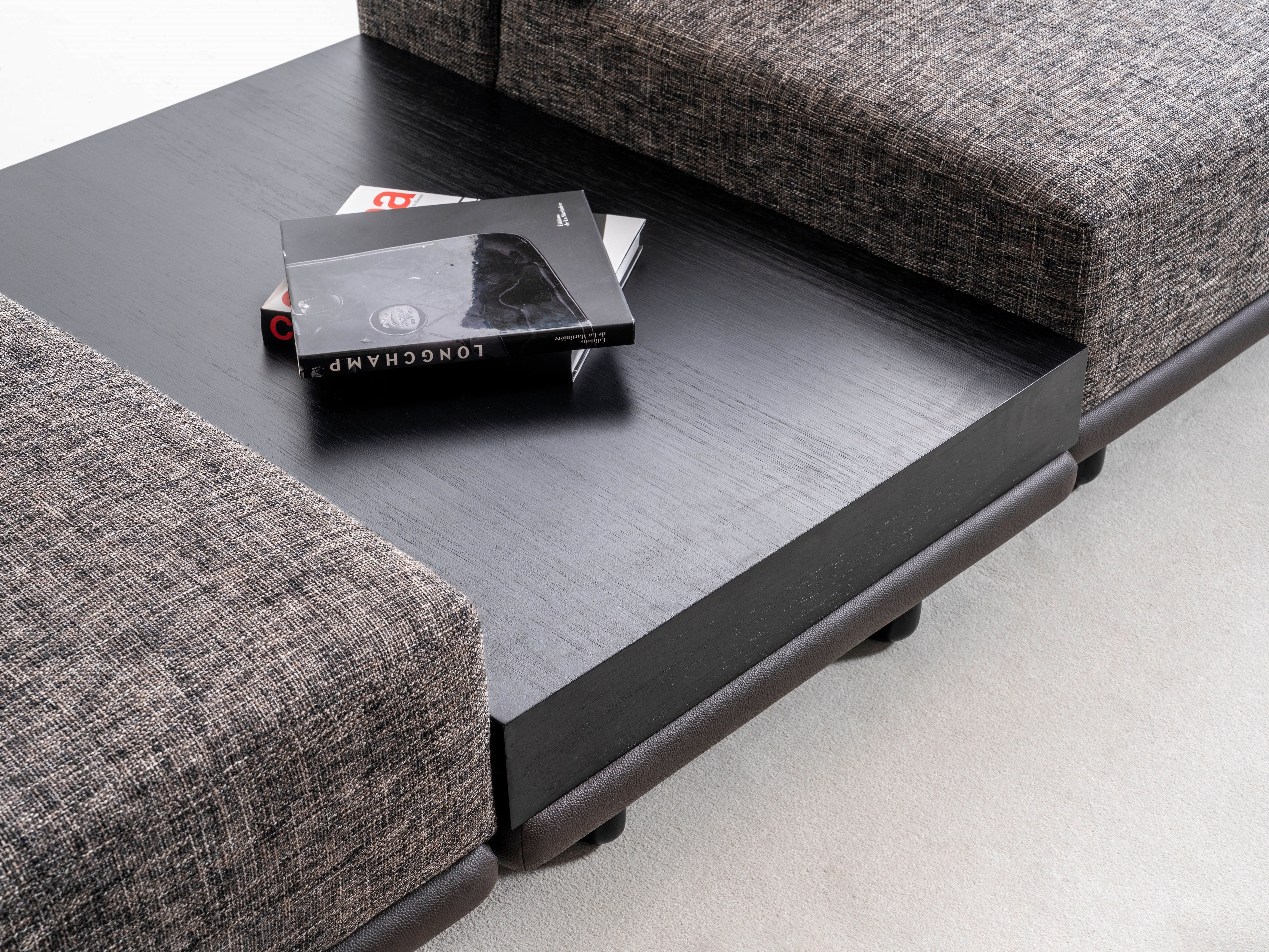 Модулен разтегателен диван «Exence» + конзолна масичка, лежанка