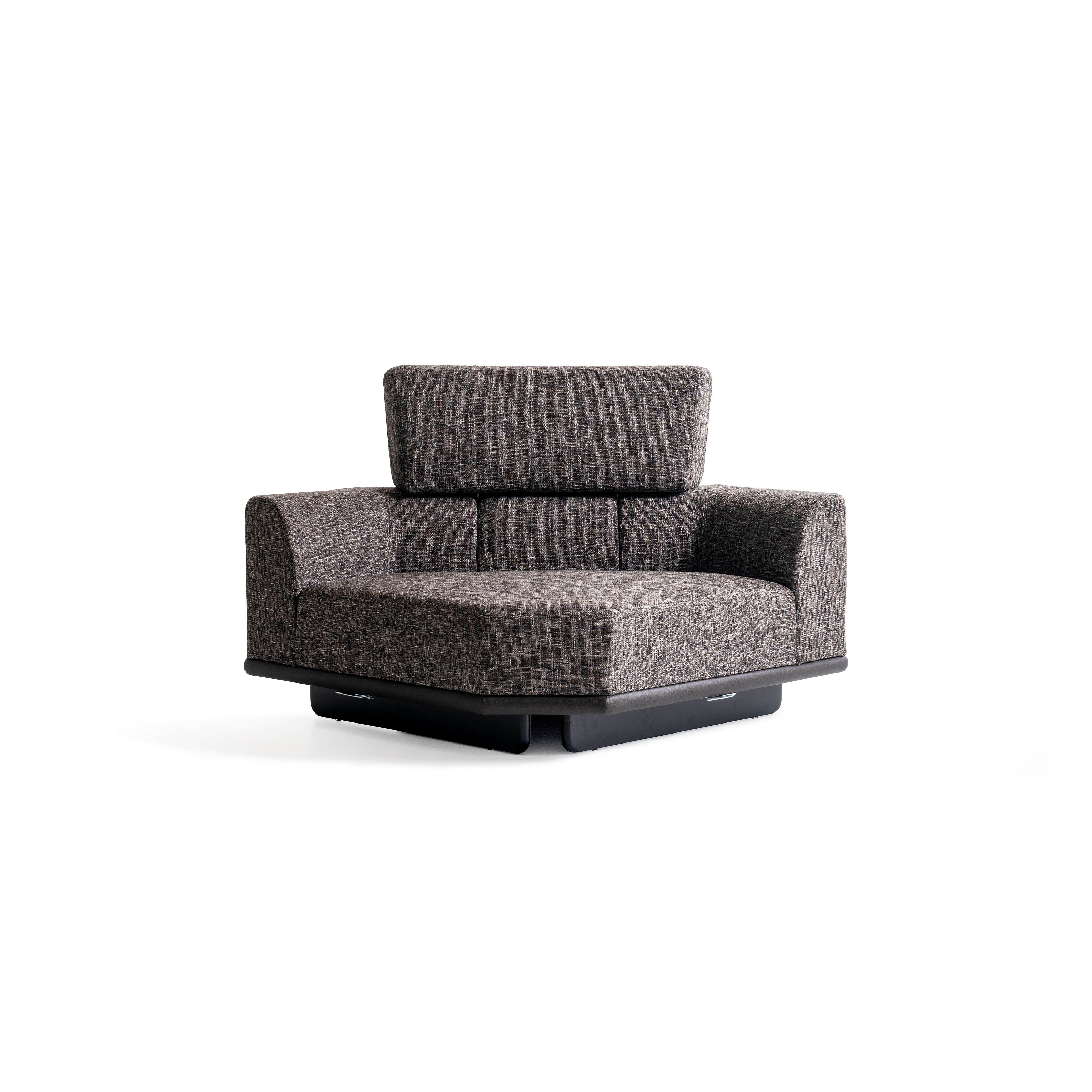 Модулен разтегателен диван «Exence» + конзолна масичка, лежанка