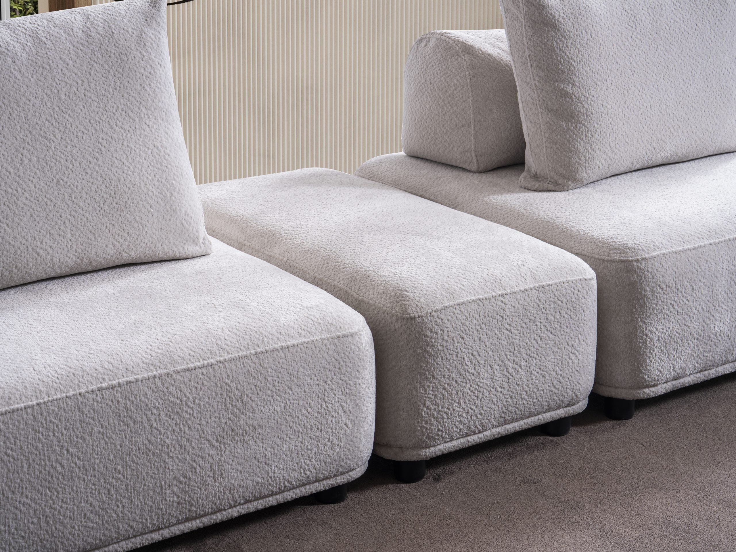 Модулен диван «Tiflis» + декоративни възглавници, 5 модула