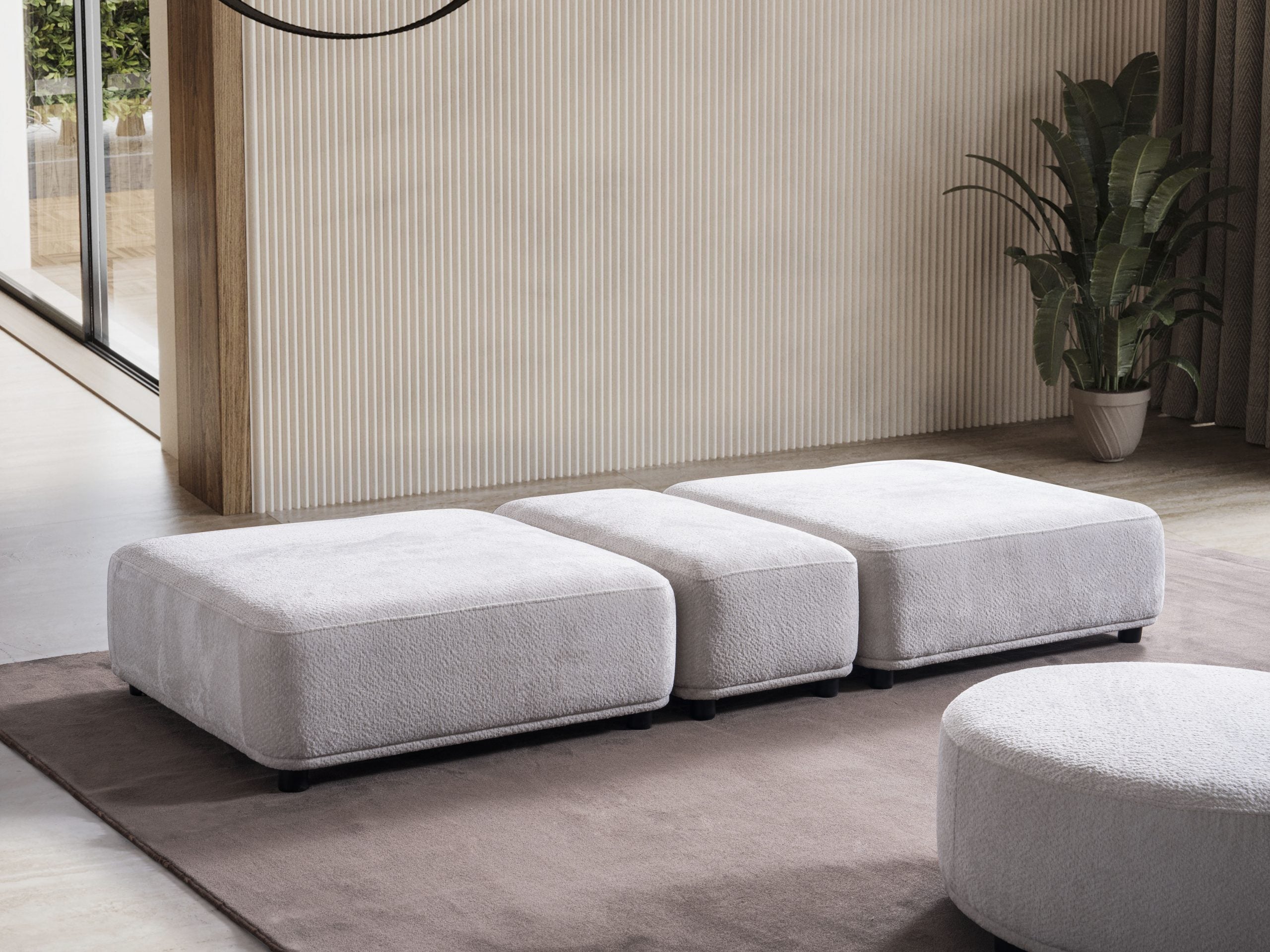 Модулен диван «Tiflis» + декоративни възглавници, 5 модула