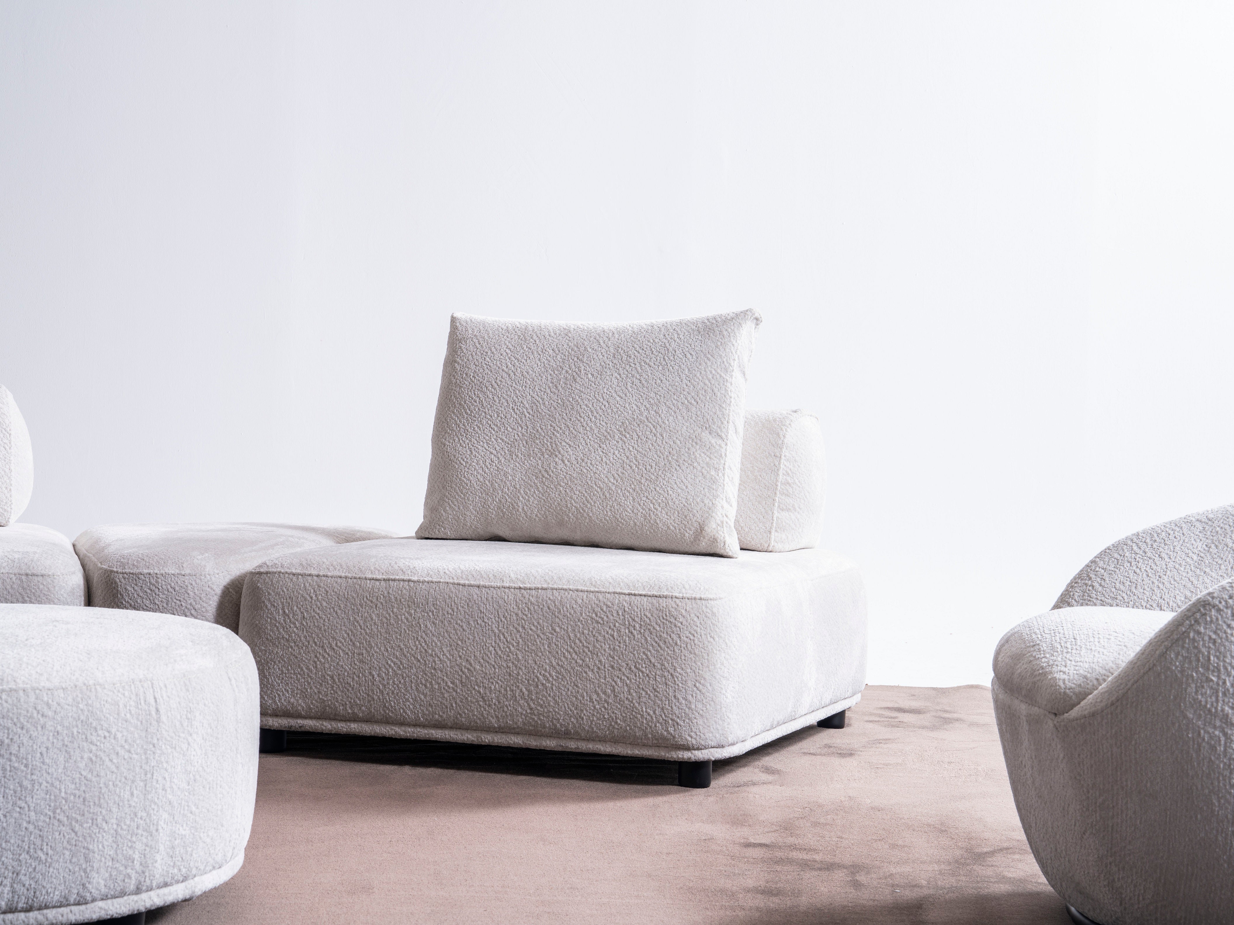 Модулен диван «Tiflis» + декоративни възглавници, 5 модула