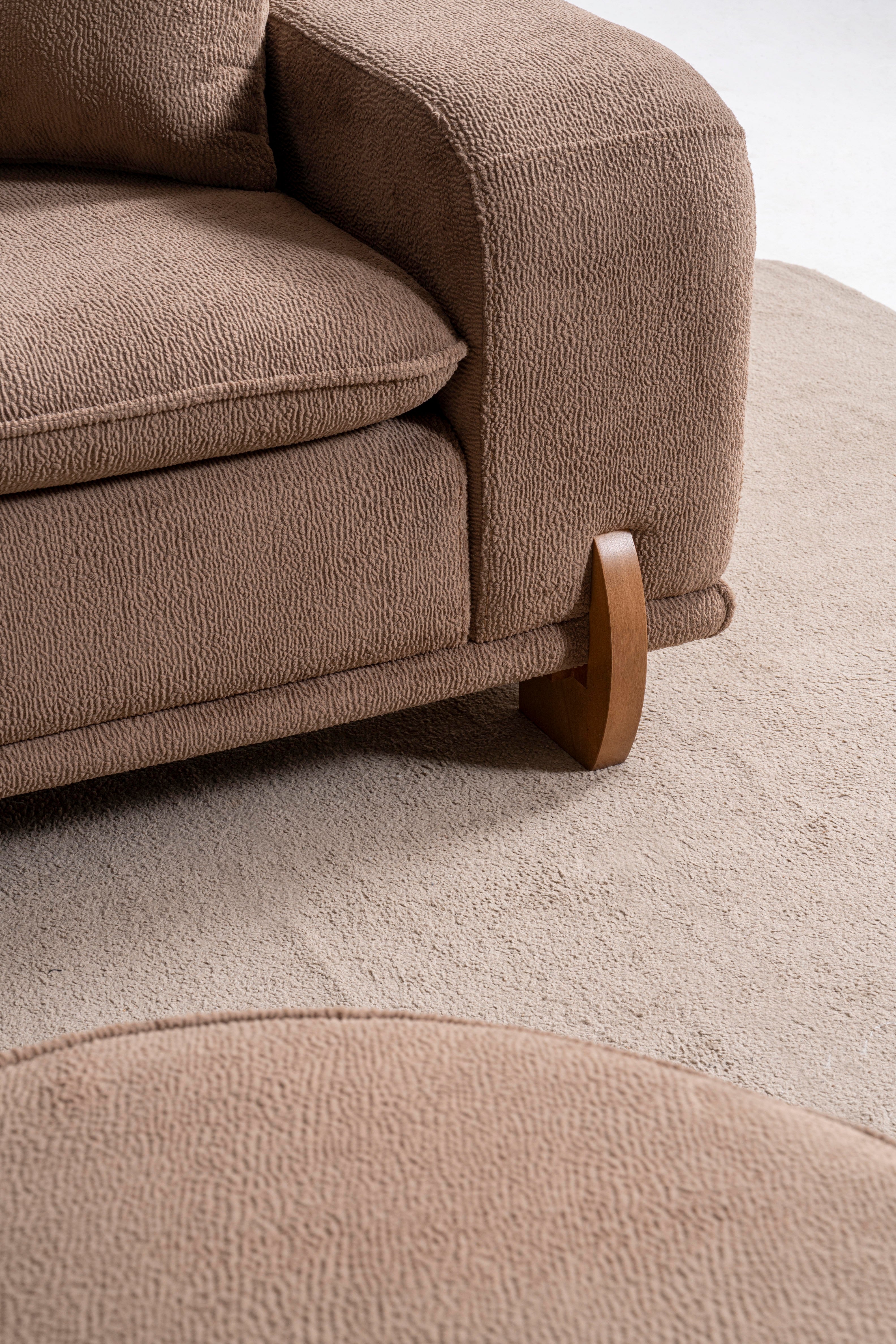 Триместен разтегателен диван «Angel» + 2 декоративни възглавници, ширина 235см