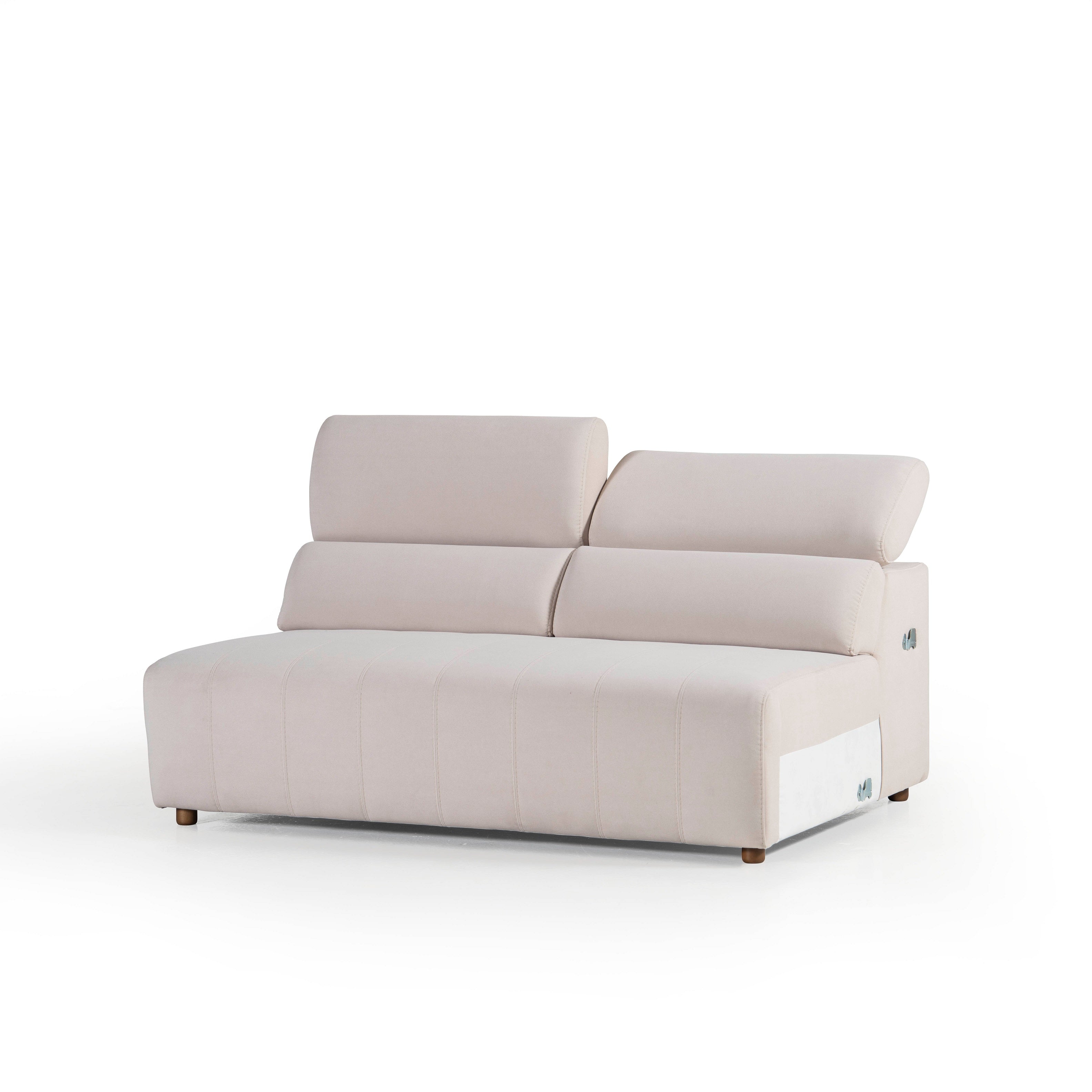 6 модула за модулен диван «Uludag» с електрически механизъм, USB зарядна станция