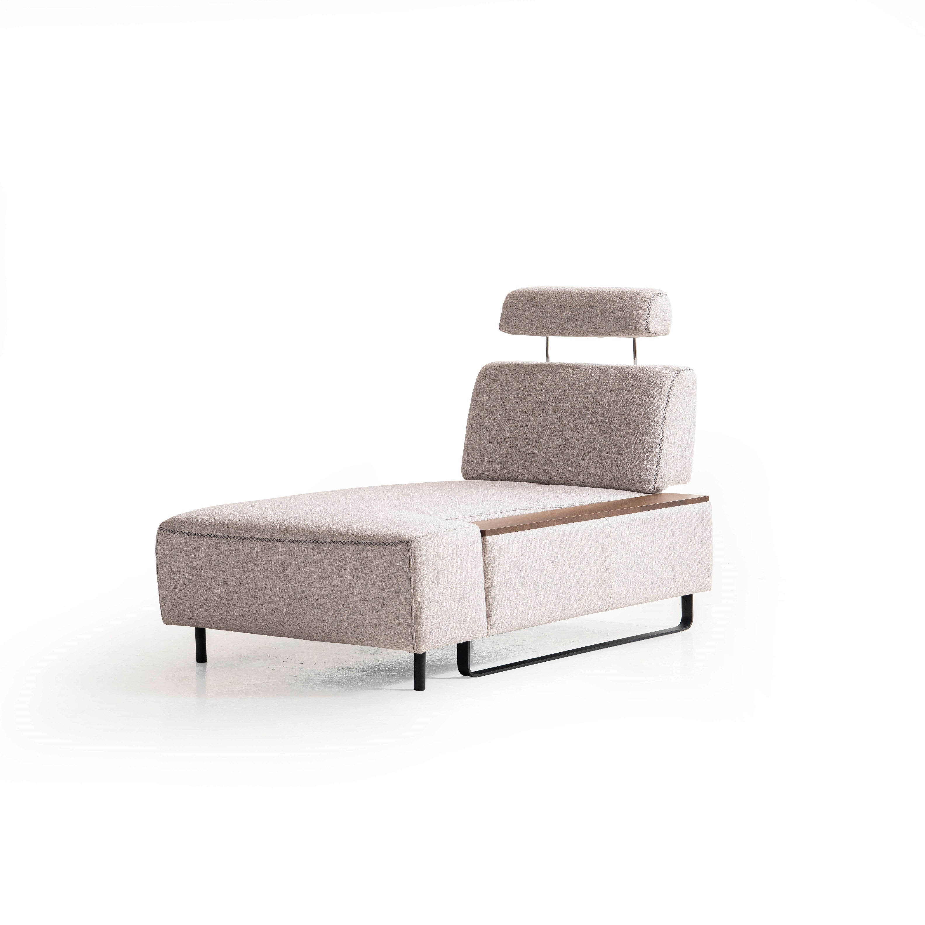 Модулен разтегателен диван «Leylak» + конзолна масичка, лежанка