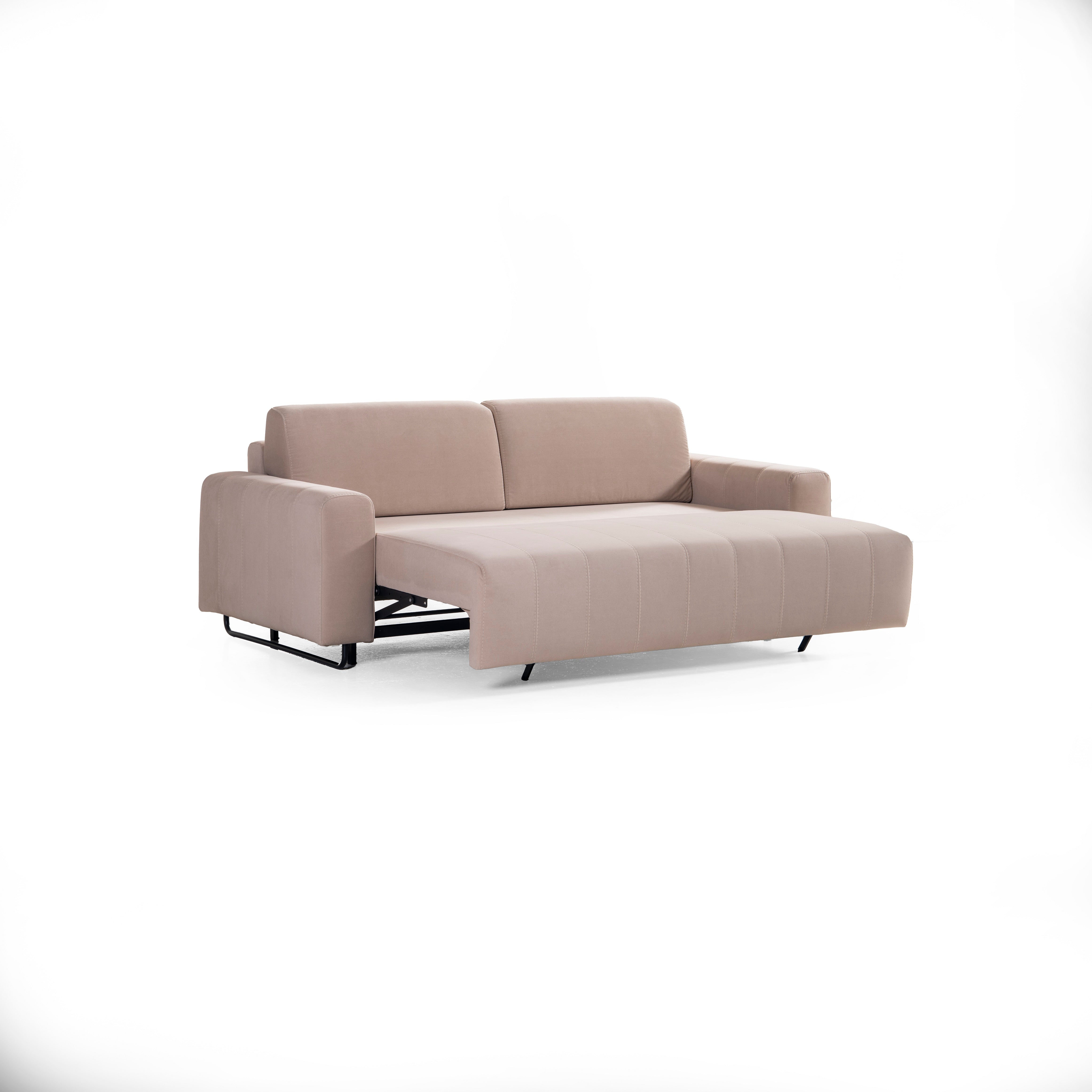 Триместен разтегателен диван «Vadi» + 4 декоративни възглавници, ширина 220см