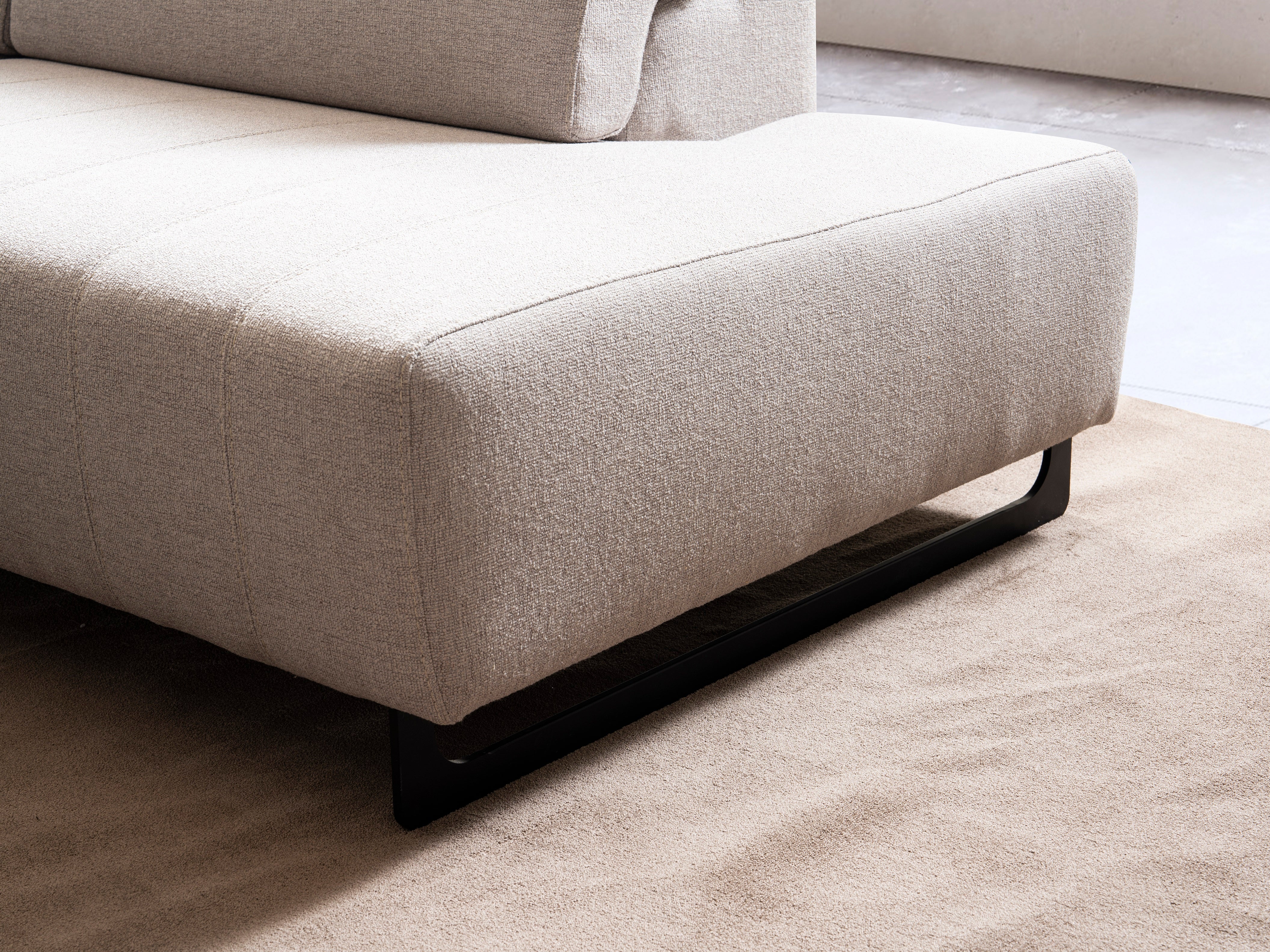 Модулен разтегателен диван «Selale» + електрически механизъм, USB зарядна станция