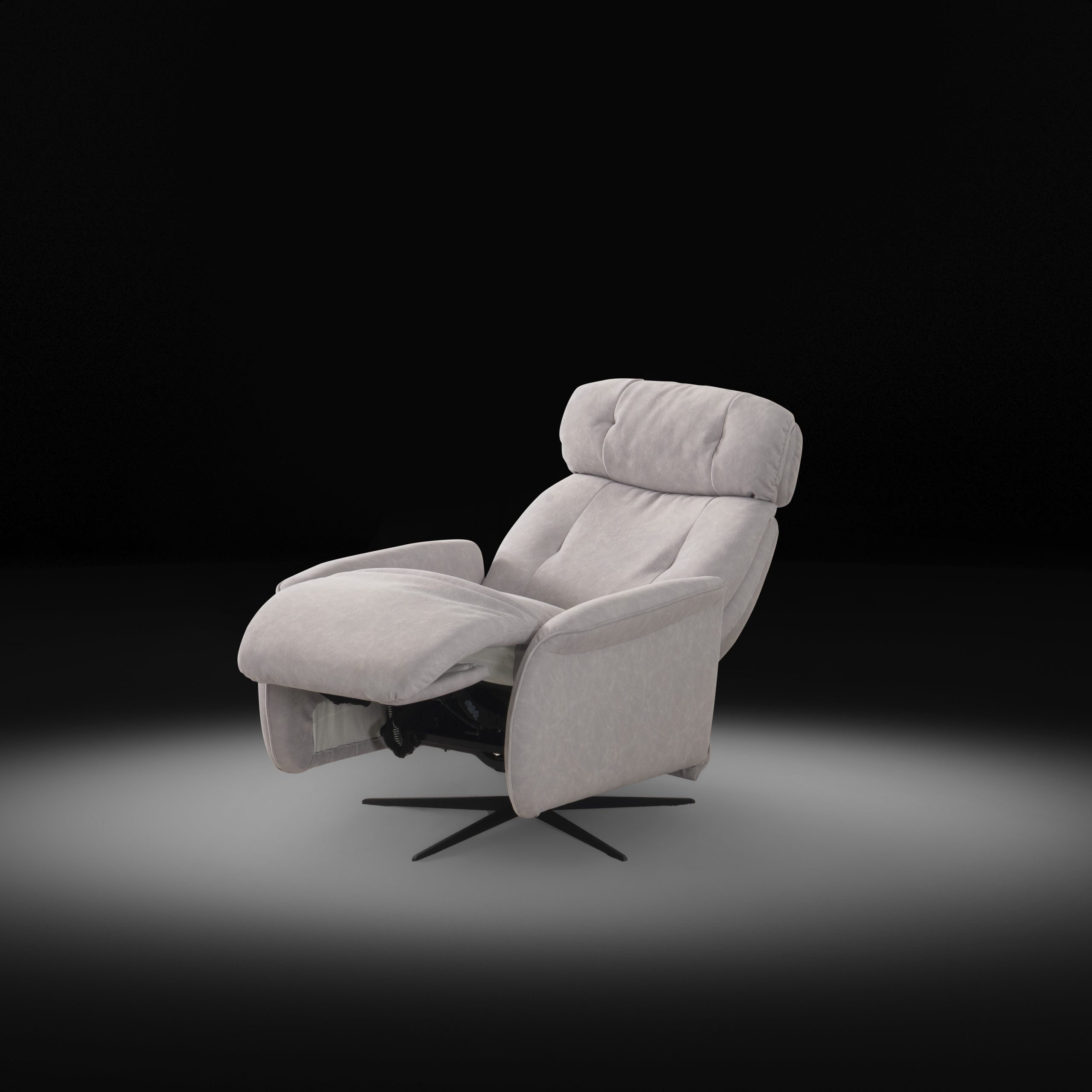 Кресло «Urla» - с електрически релакс механизъм, USB зарядна станция