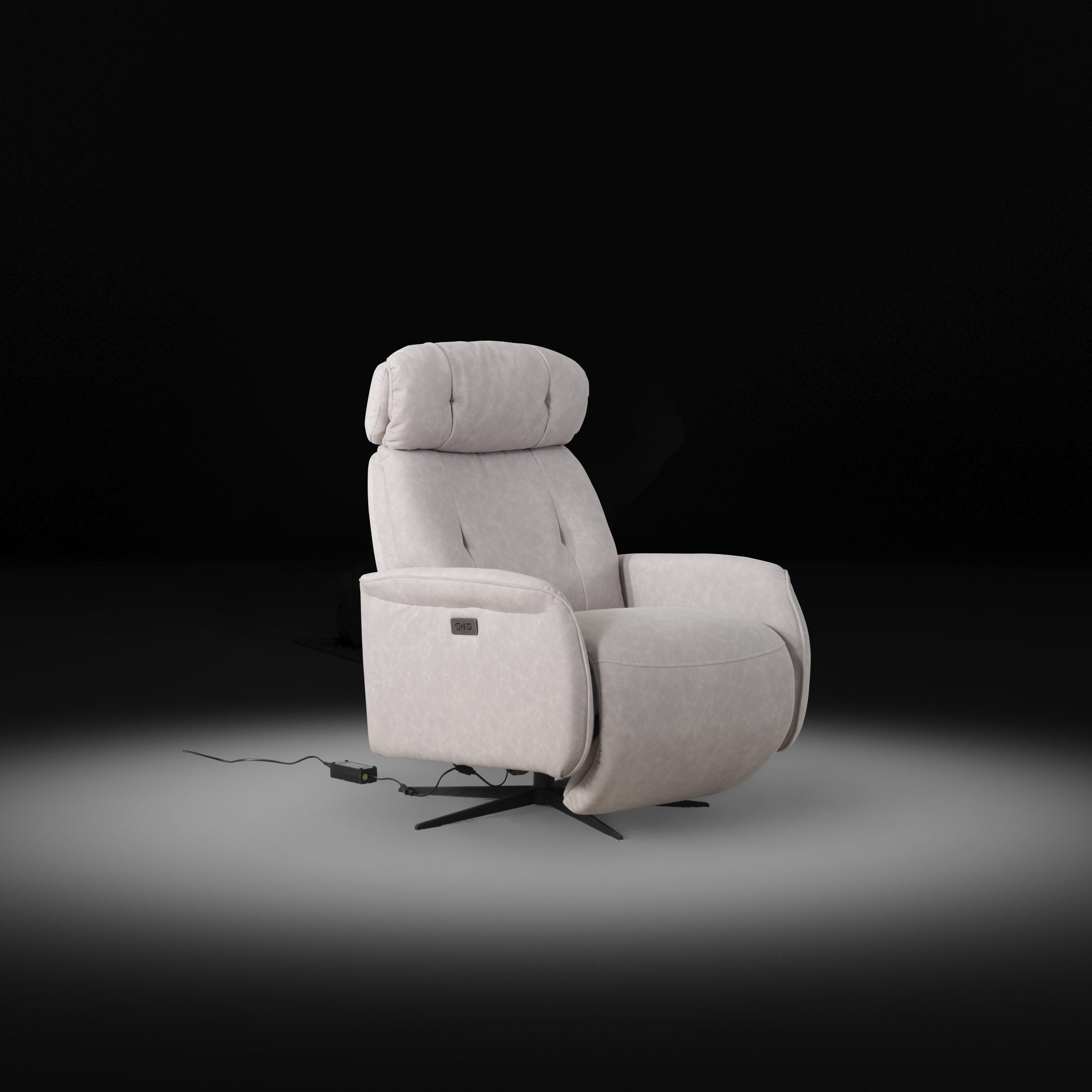 Кресло «Urla» - с електрически релакс механизъм, USB зарядна станция