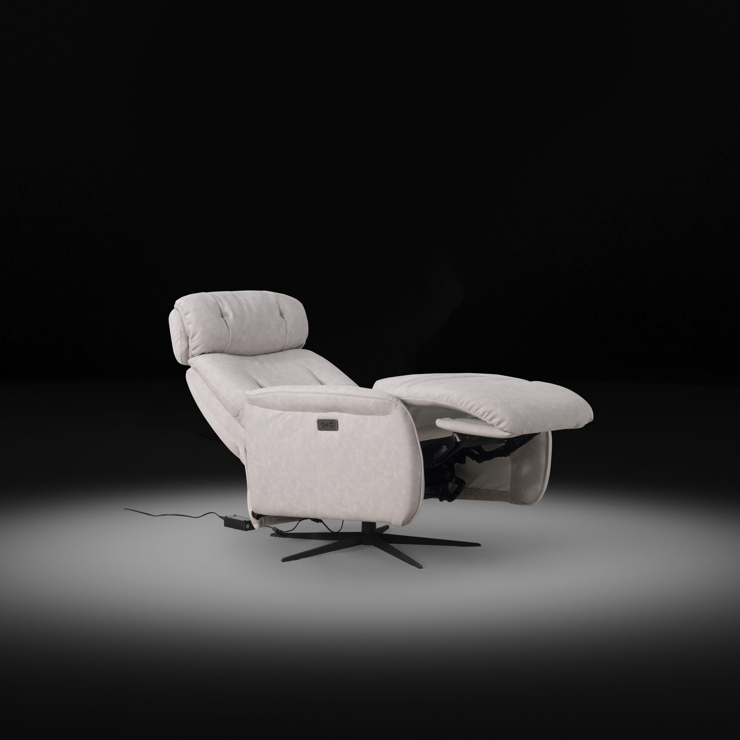 Кресло «Urla» - с електрически релакс механизъм, USB зарядна станция