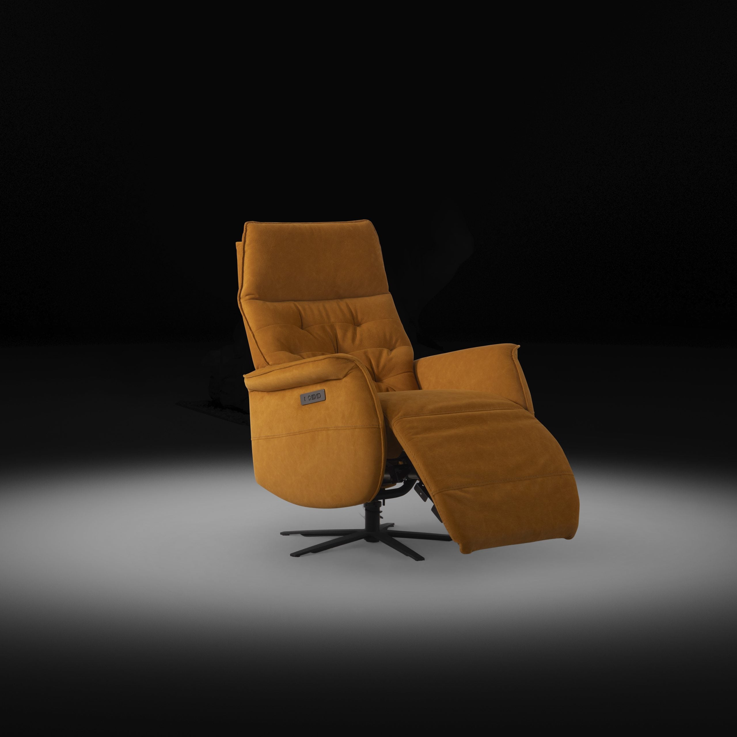 Кресло «Cemre» - с електрически релакс механизъм, USB зарядна станция