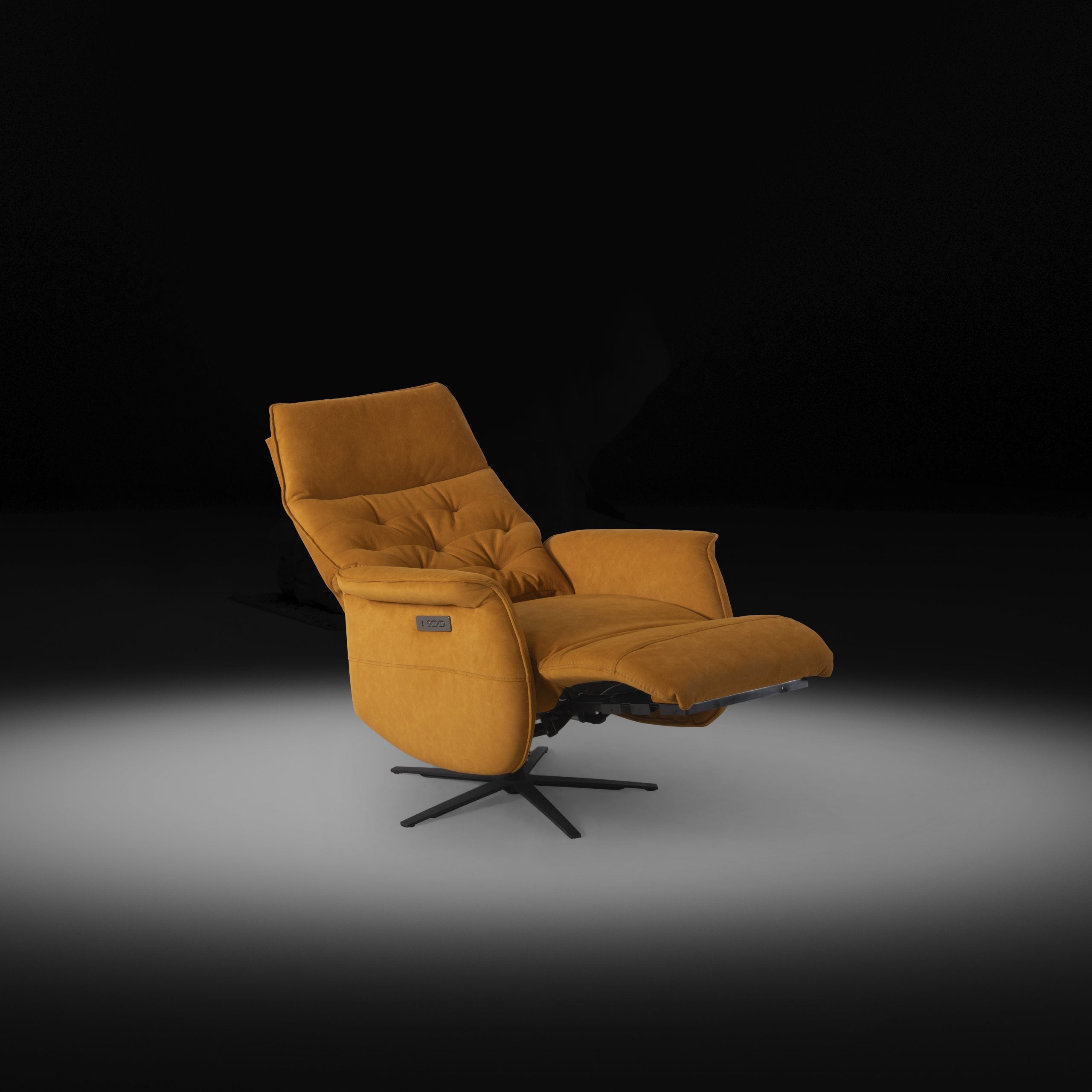 Кресло «Cemre» - с електрически релакс механизъм, USB зарядна станция