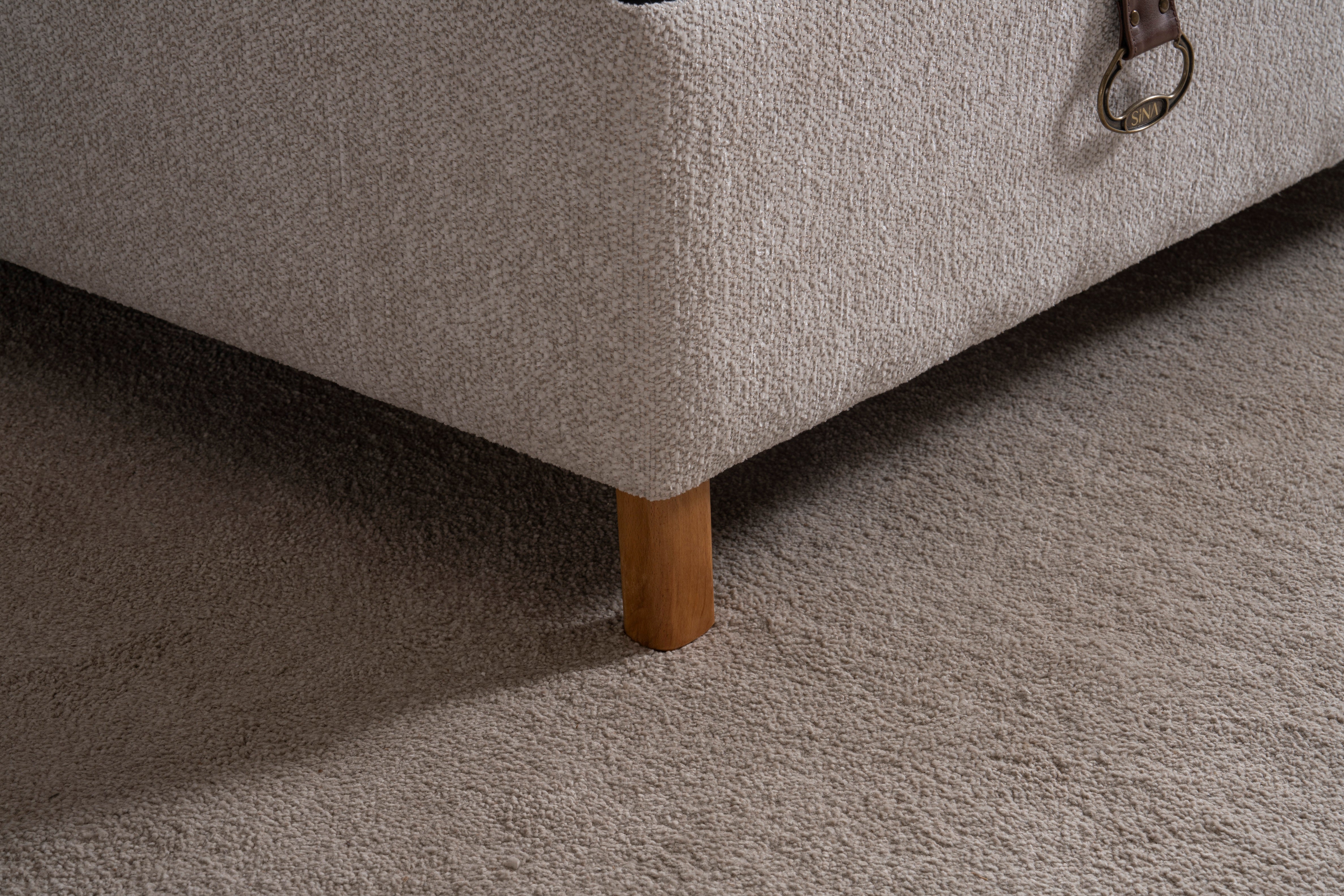 Тапицирано легло «Bohem» + Матрак и табла - с място за съхранение, повдигащ механизъм, система за безшумно затваряне