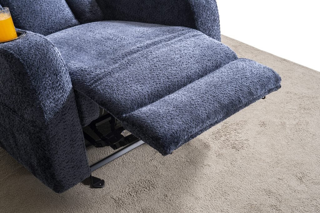 Кресло «Cunda» с електрически релакс механизъм, USB зарядна станция