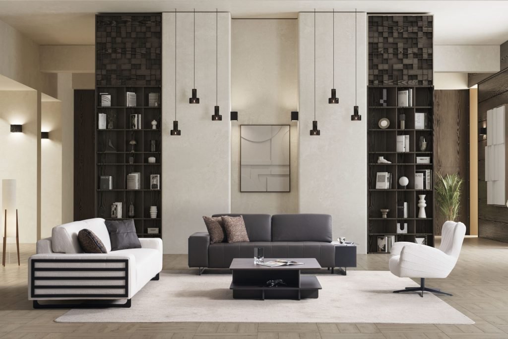 Триместен разтегателен диван «Selale» + две декоративни възглавници, ширина 240см