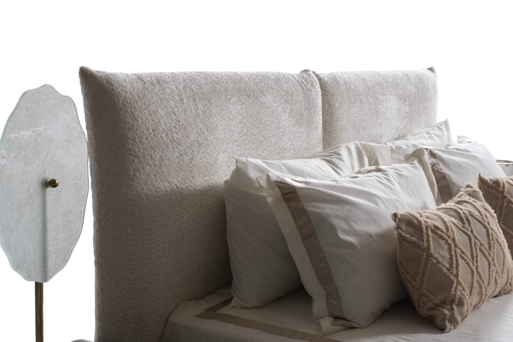 Тапицирано легло «Sky» с регулираща табла, с място за съхранение