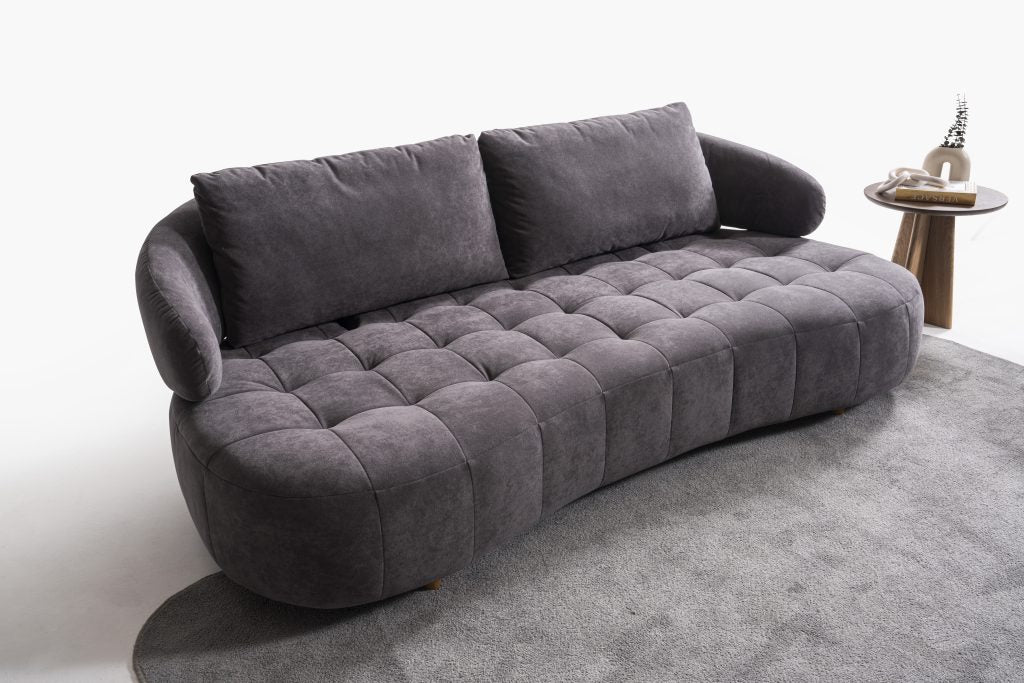 Триместен разтегателен диван «Boston» + 2 декоративни възглавници, ширина 230см