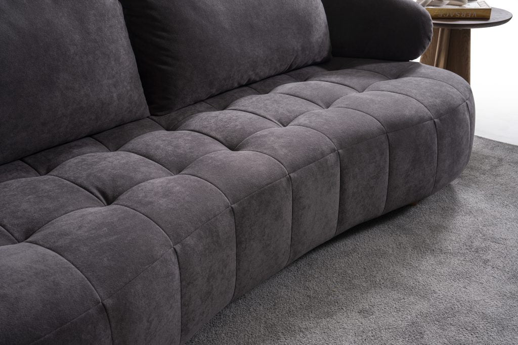 Триместен разтегателен диван «Boston» + 2 декоративни възглавници, ширина 230см