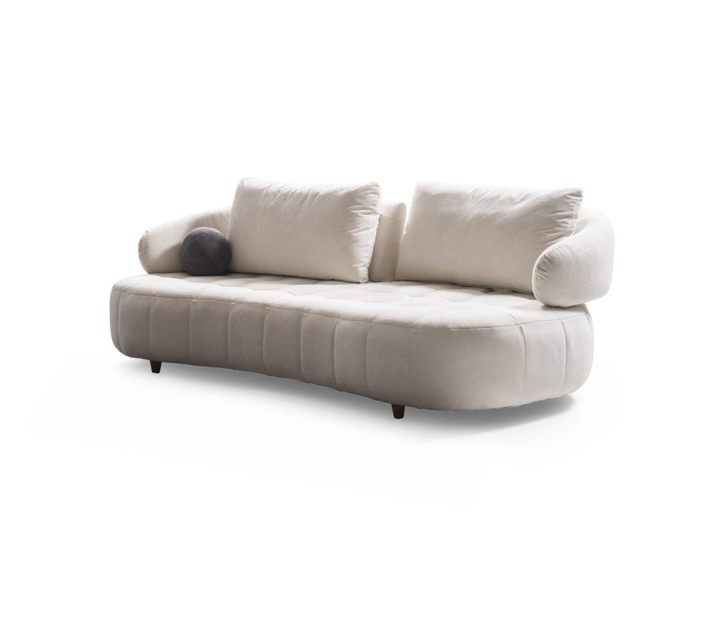 Триместен разтегателен диван «Boston» + 2 декоративни възглавници, ширина 230см