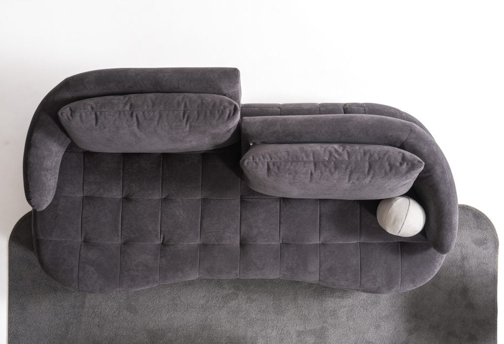 Триместен разтегателен диван «Boston» + 2 декоративни възглавници, ширина 230см