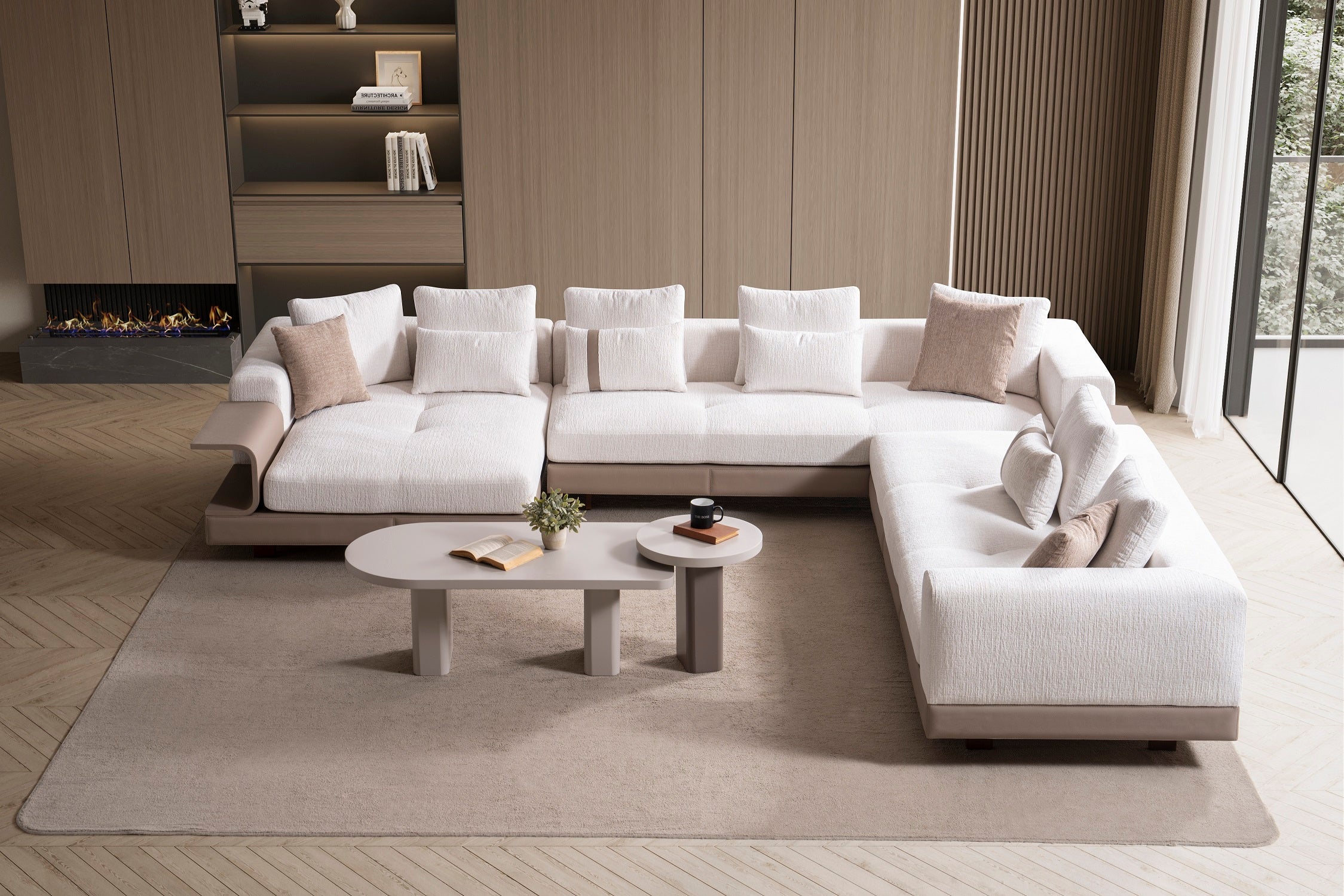 Модулен ъглов диван Roma