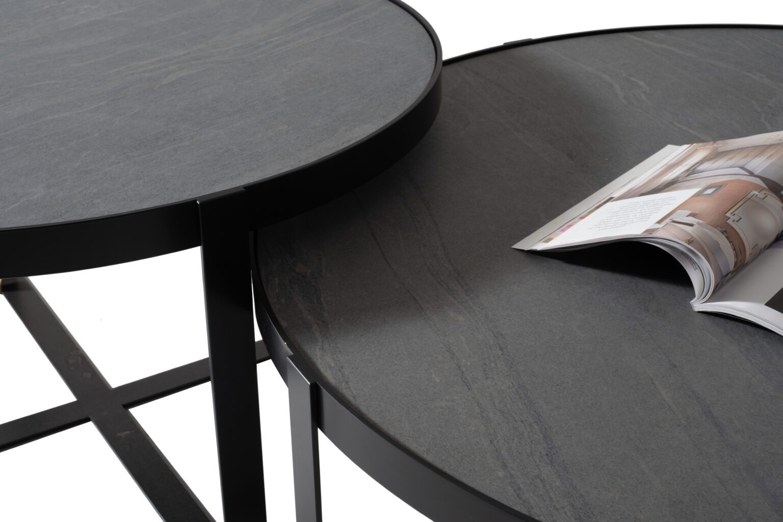 Холна маса «Capella Stone Small» - керамичен плот, размер 50х48х50см