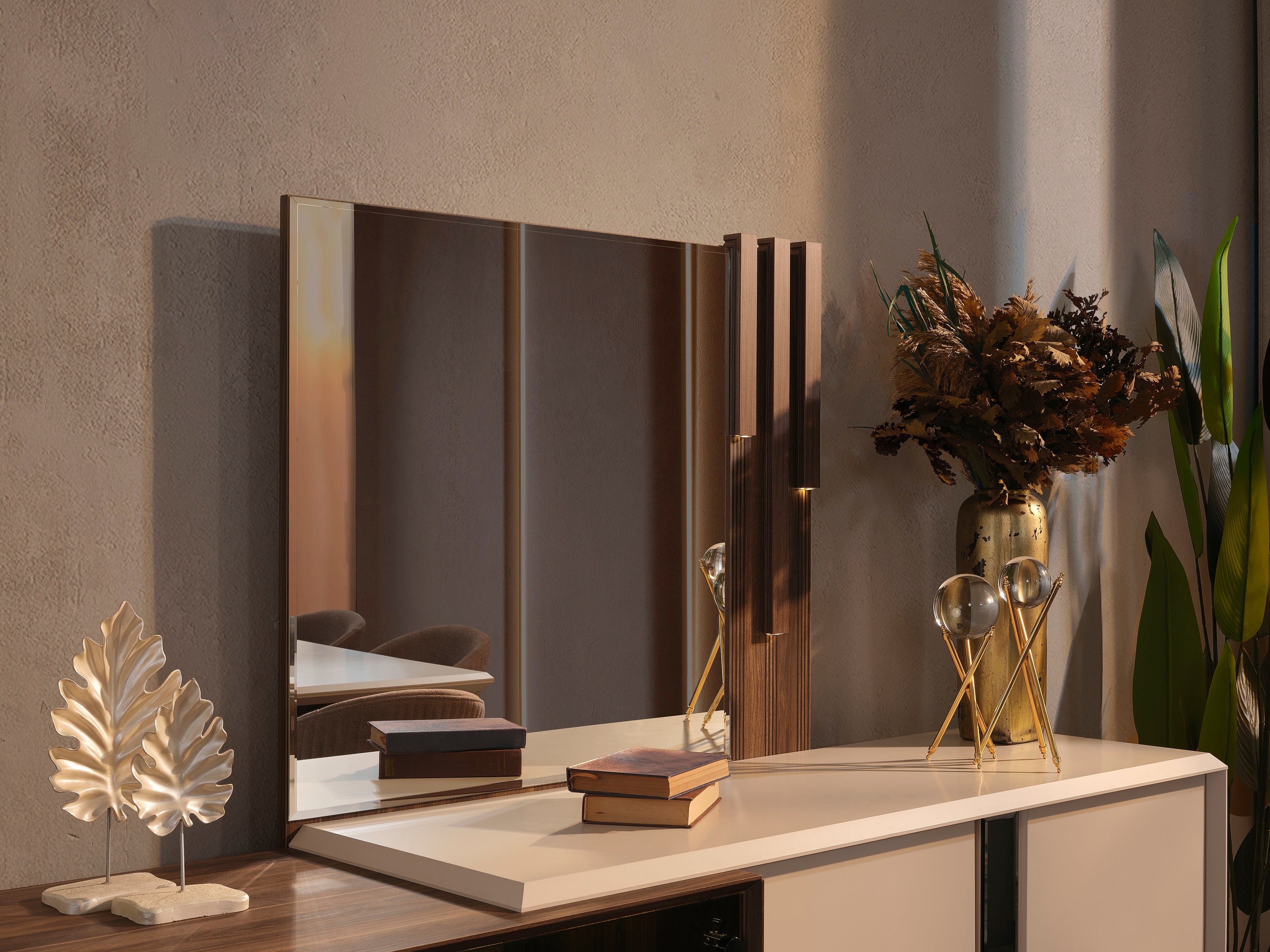 Бюфет с огледало Preo