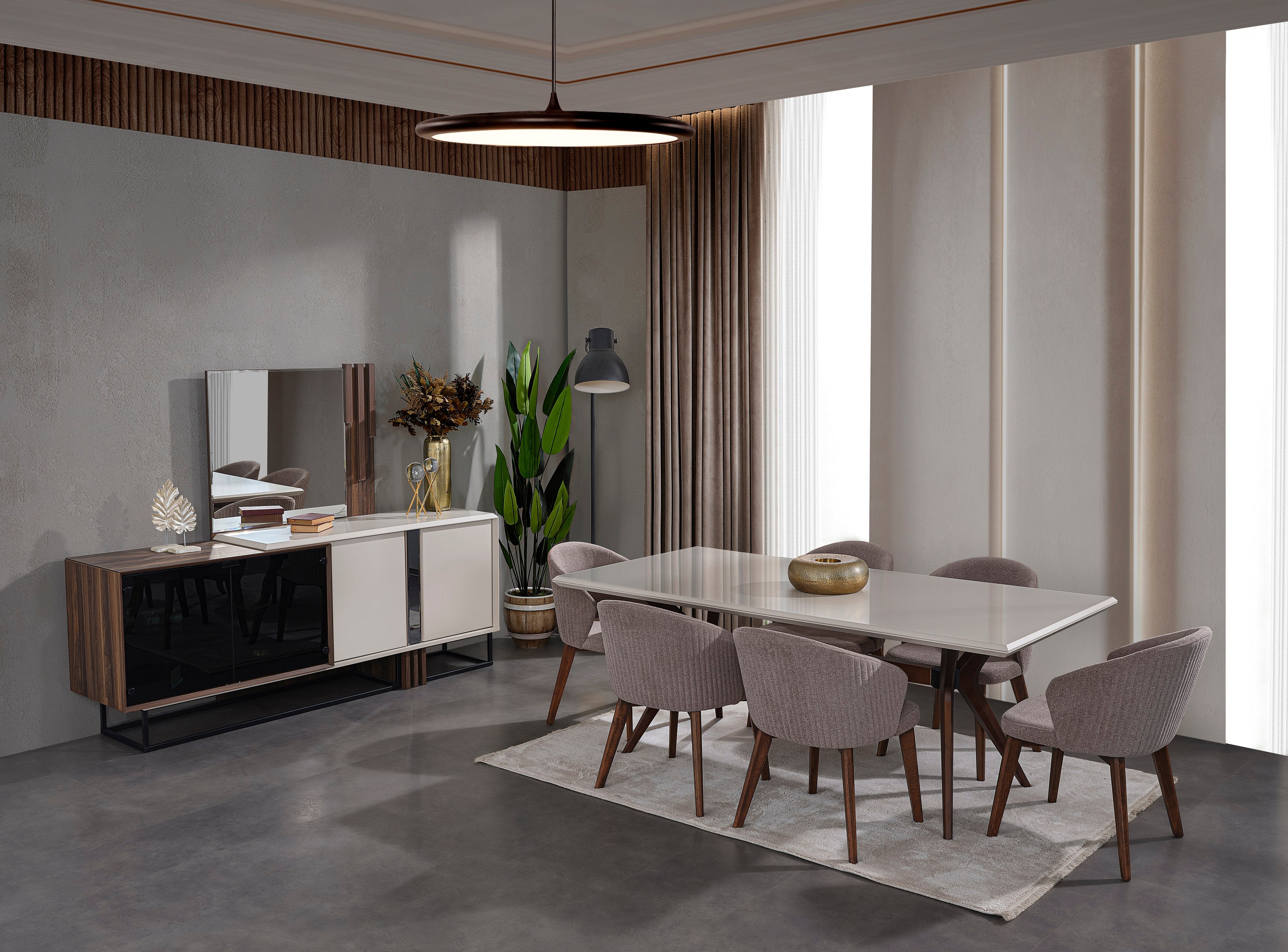 Бюфет с огледало Preo