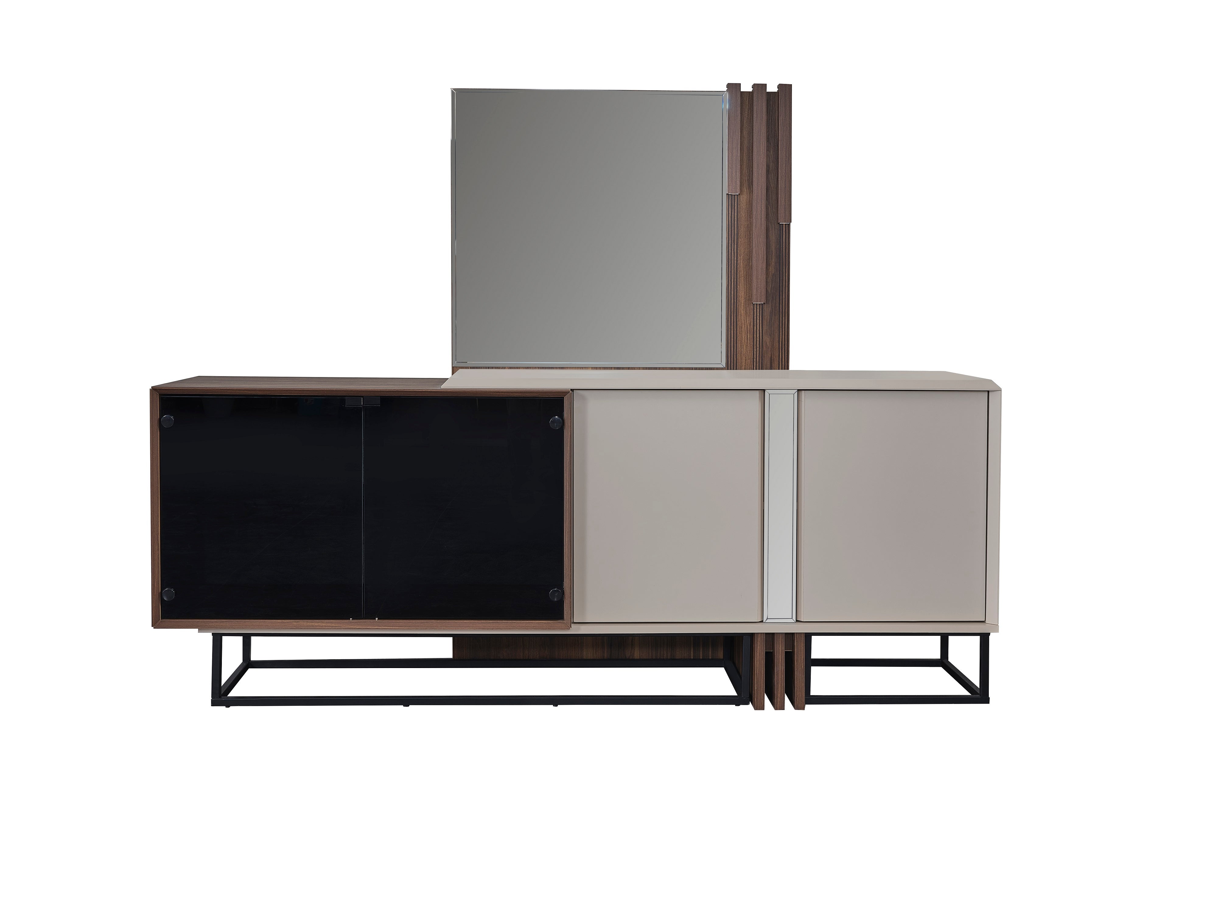 Бюфет с огледало Preo