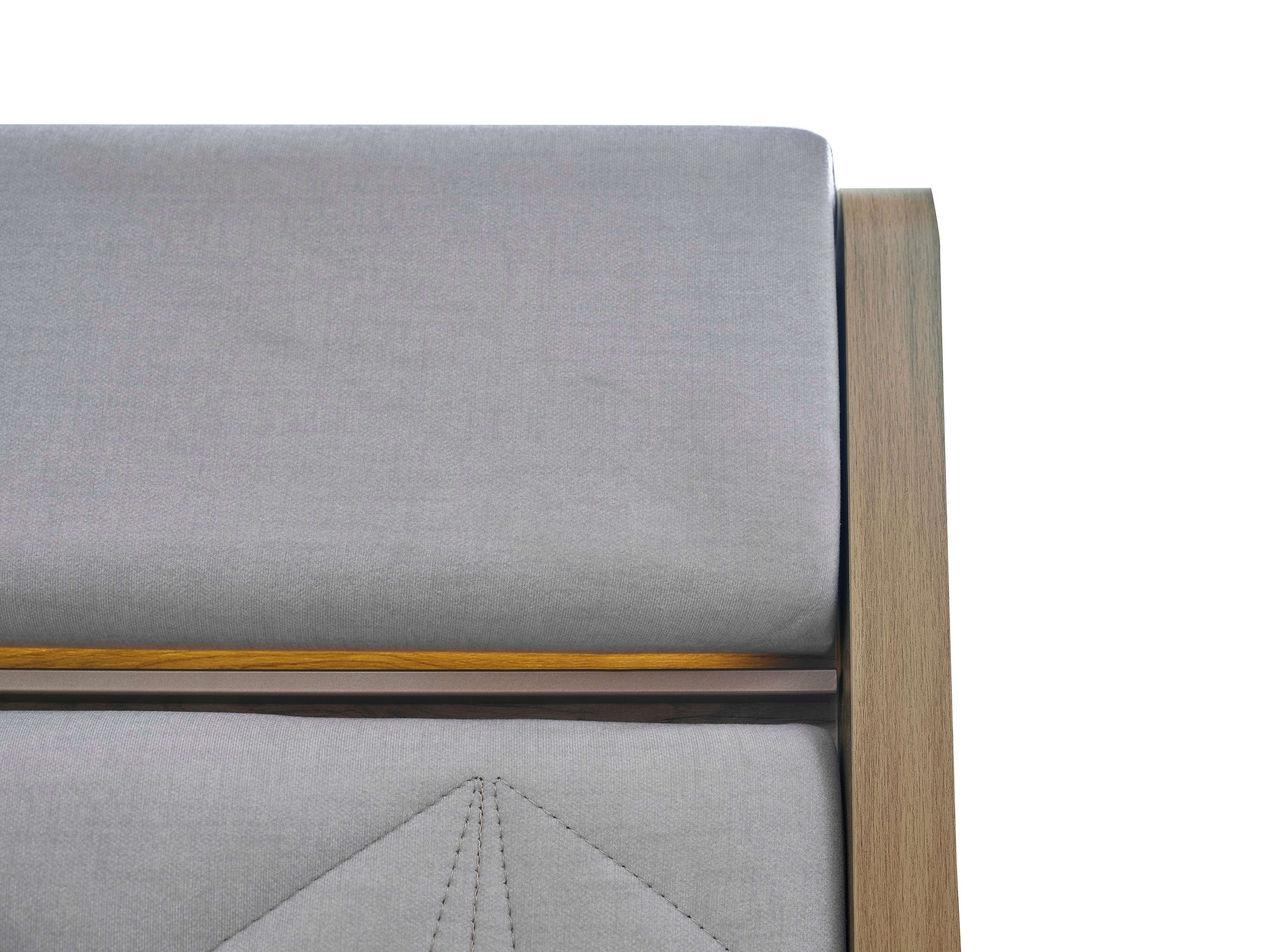 Тапицирано легло «Oslo» с място за съхранение, повдигащ механизъм