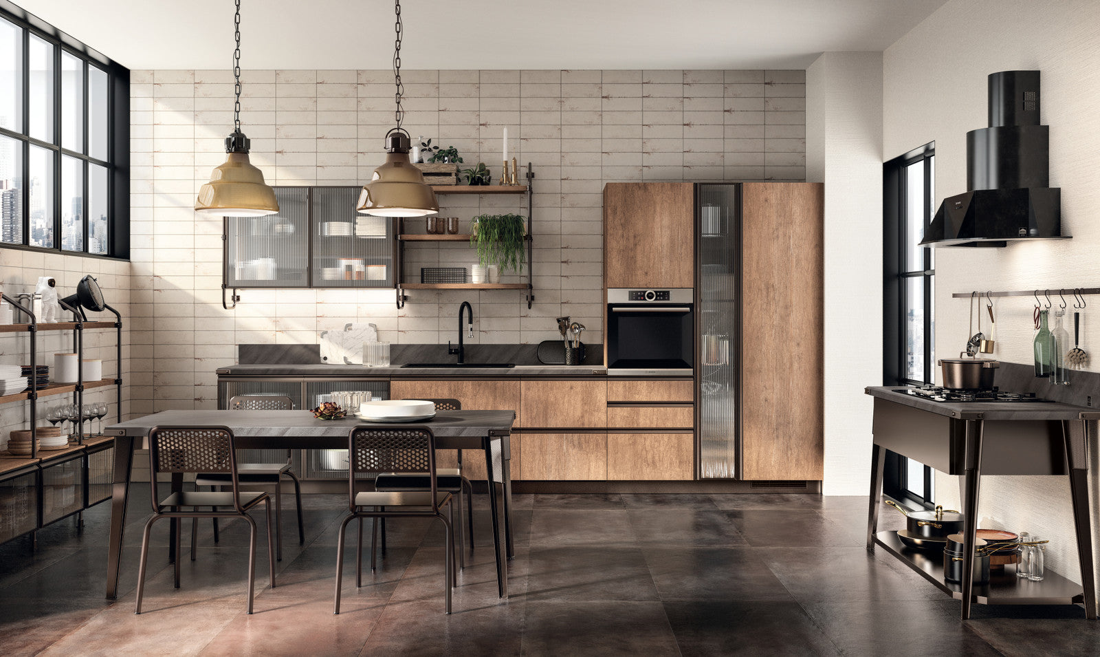 Кухня Scavolini Diesel Workshop