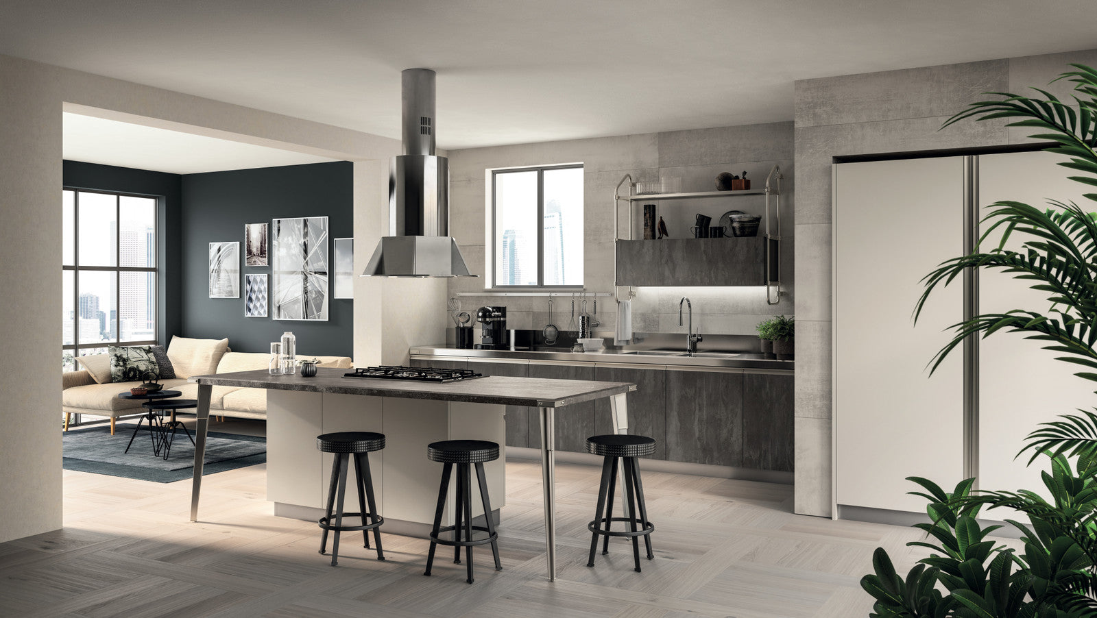 Кухня Scavolini Diesel Workshop