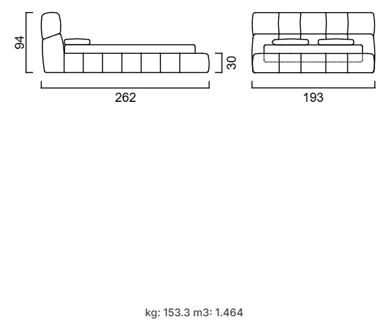 Тапицирано легло «Eliot» модерно легло с табла, с включена подматрачна рамка