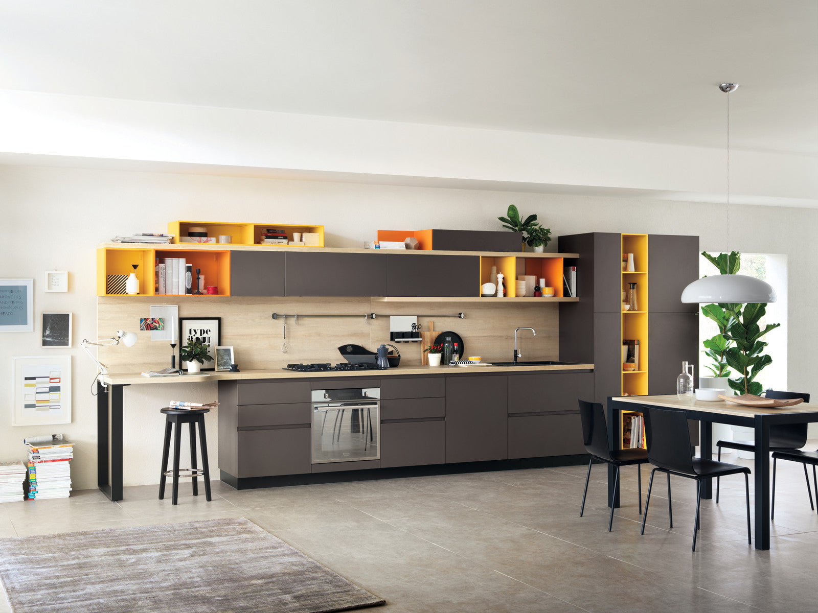 Кухня Scavolini Foodshelf