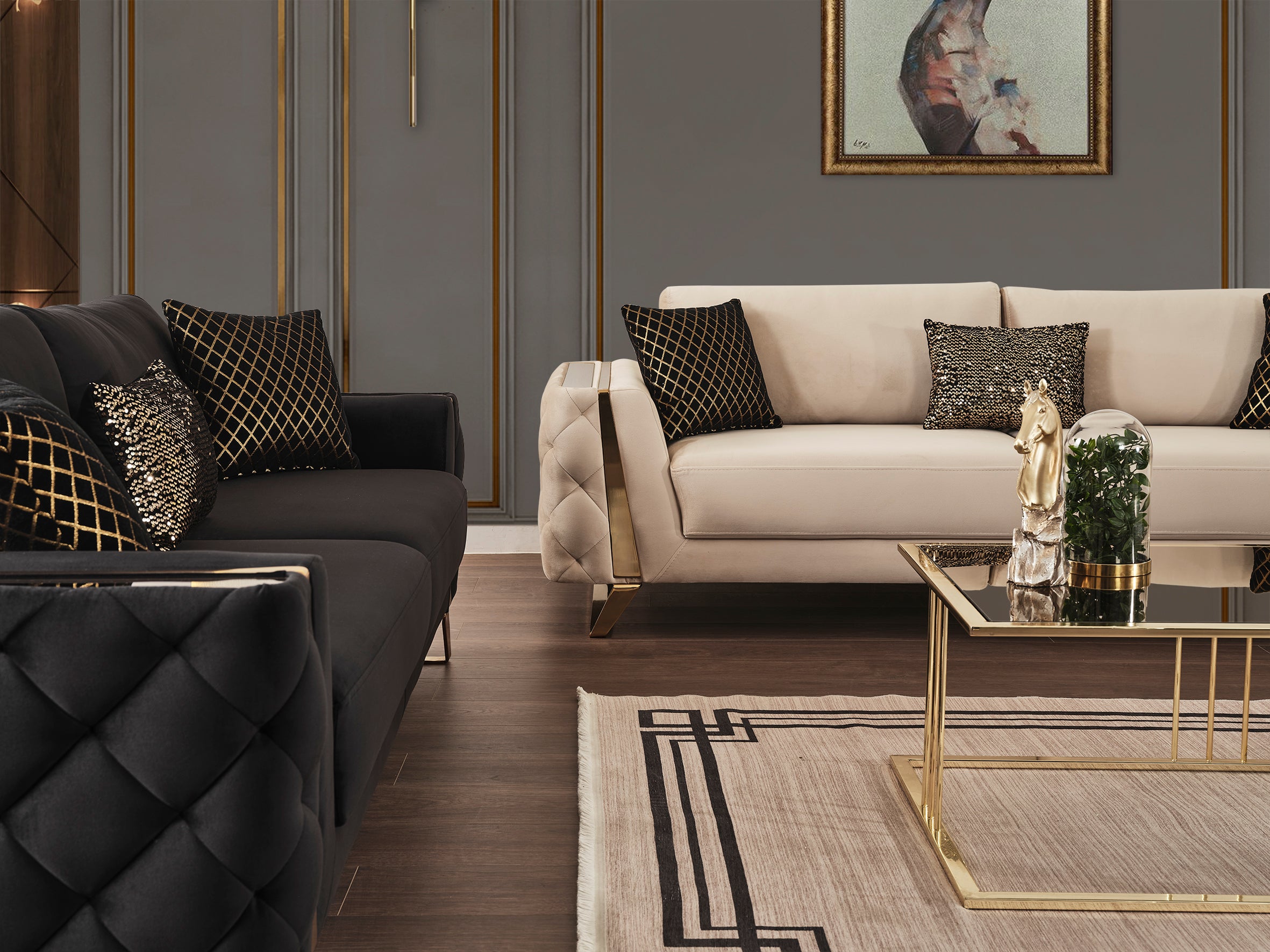 Триместен диван Gloria